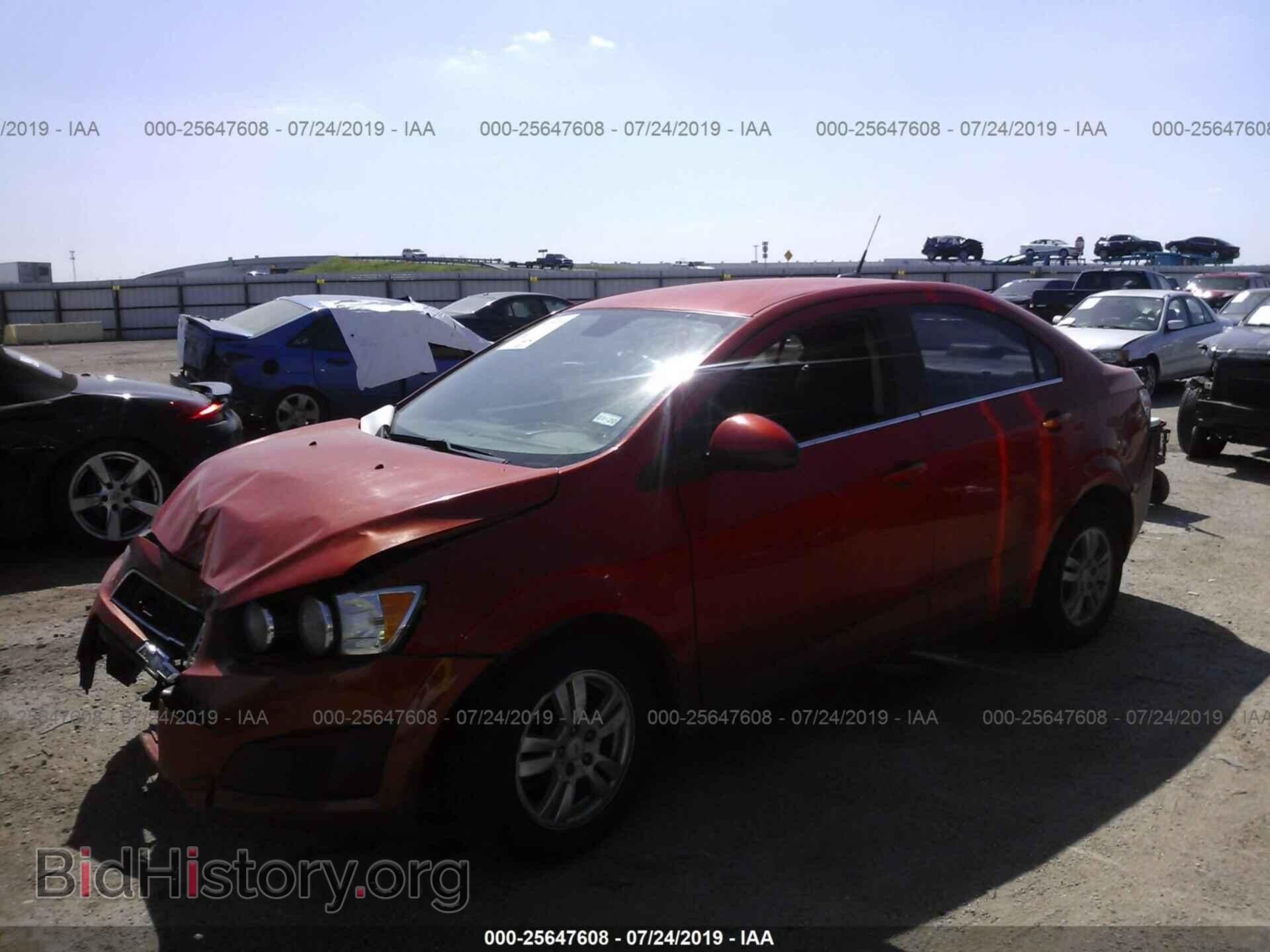 2012 CHEVROLET SONIC - VIN: 1G1JC5SH5C4117400 - Фото 2