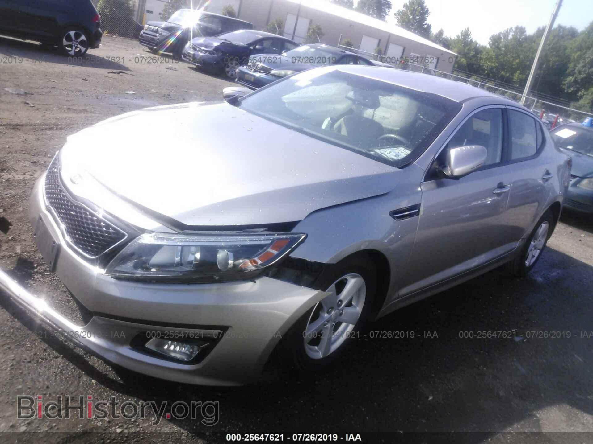 2014 KIA OPTIMA - VIN: KNAGM4A78E5453408 - Фото 2