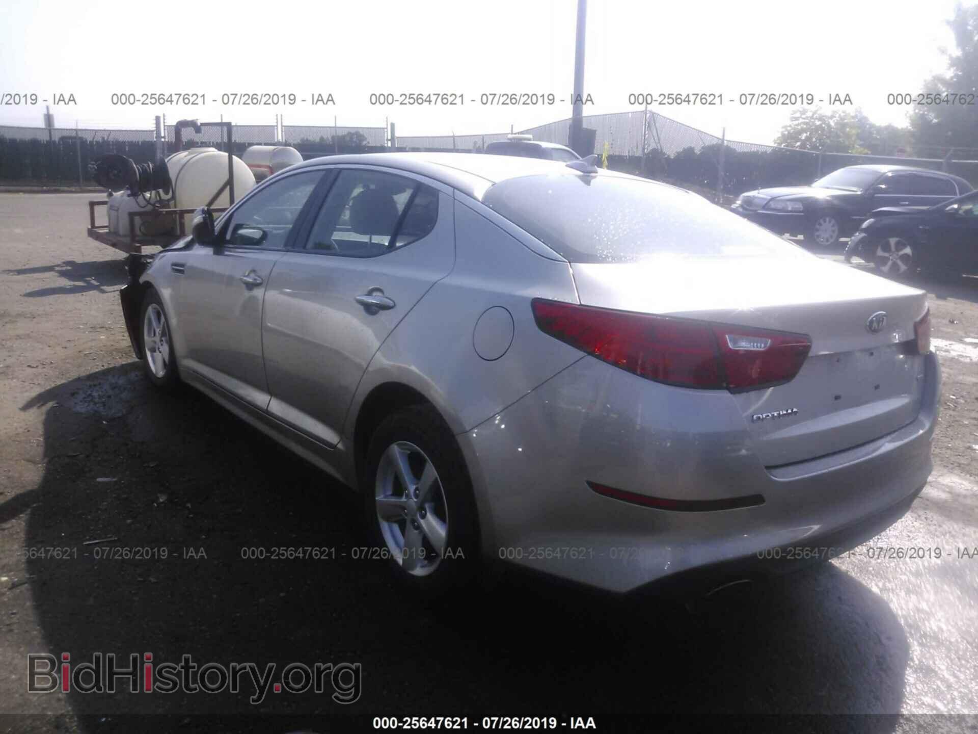 2014 KIA OPTIMA - VIN: KNAGM4A78E5453408 - Фото 3