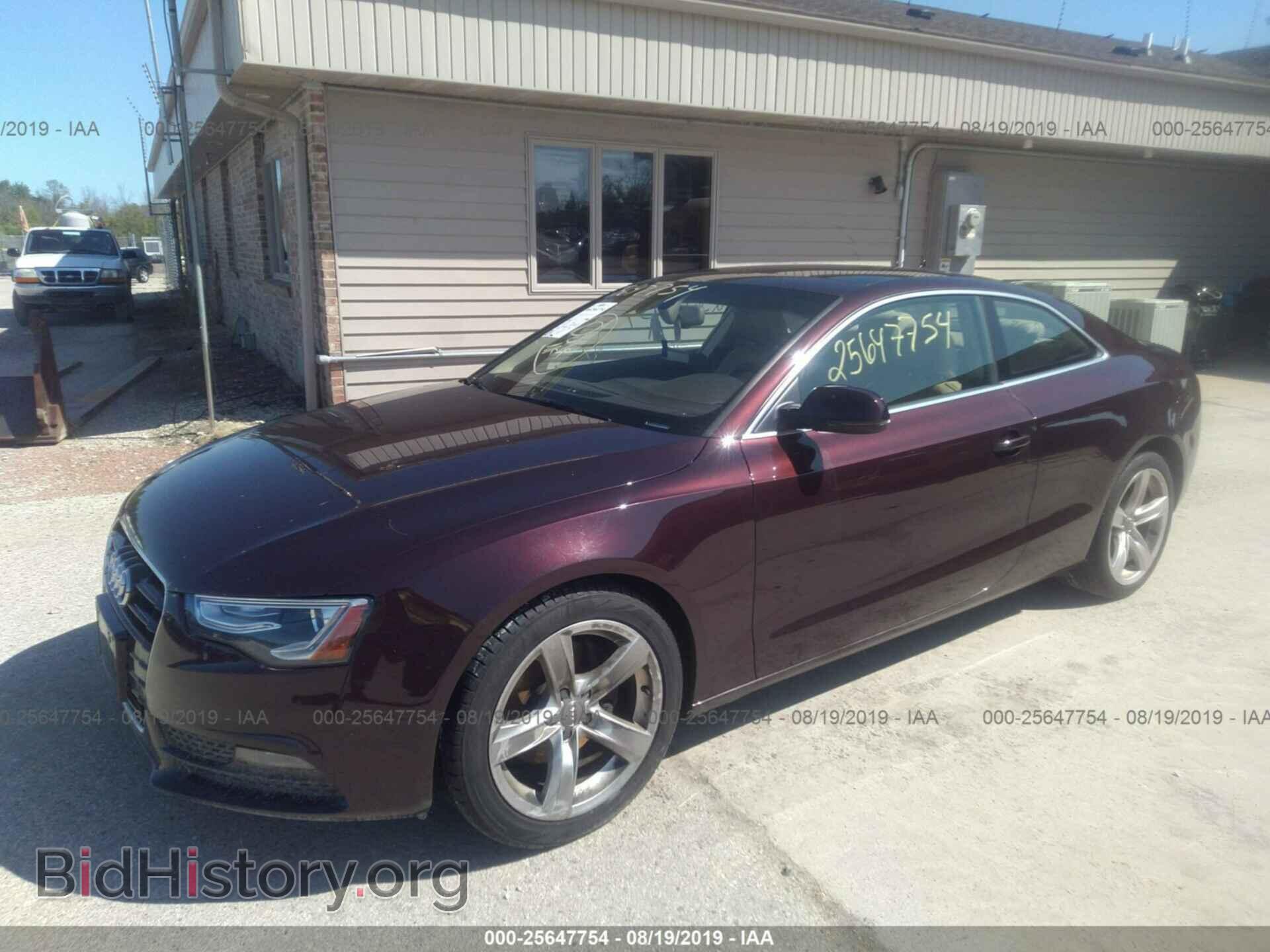 2014 AUDI A5 - VIN: WAULFAFRXEA000786 - Photo 2