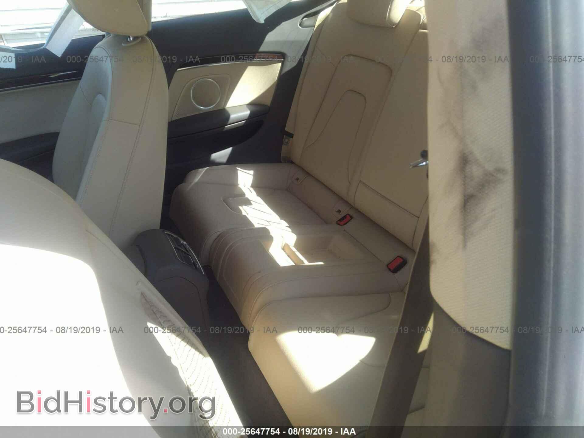 2014 AUDI A5 - VIN: WAULFAFRXEA000786 - Photo 8