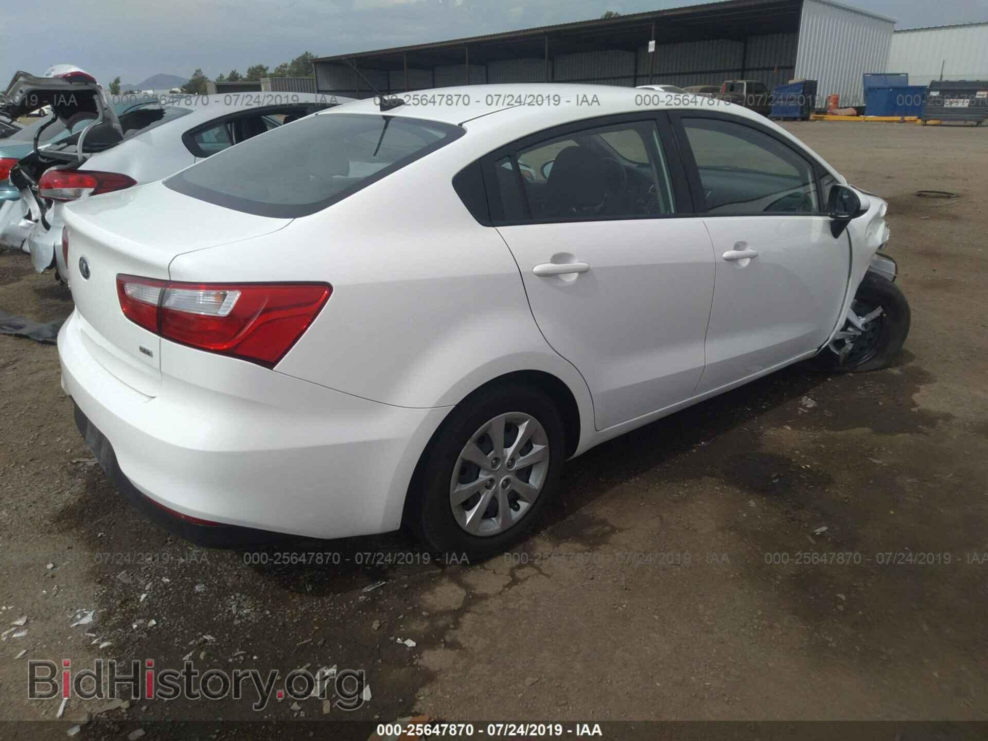 2017 KIA RIO - VIN: KNADM4A3XH6016119 - Фото 4