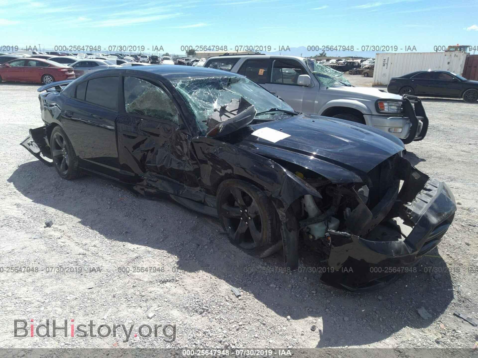 Photo 2C3CDXHG5DH643123 - DODGE CHARGER 2013