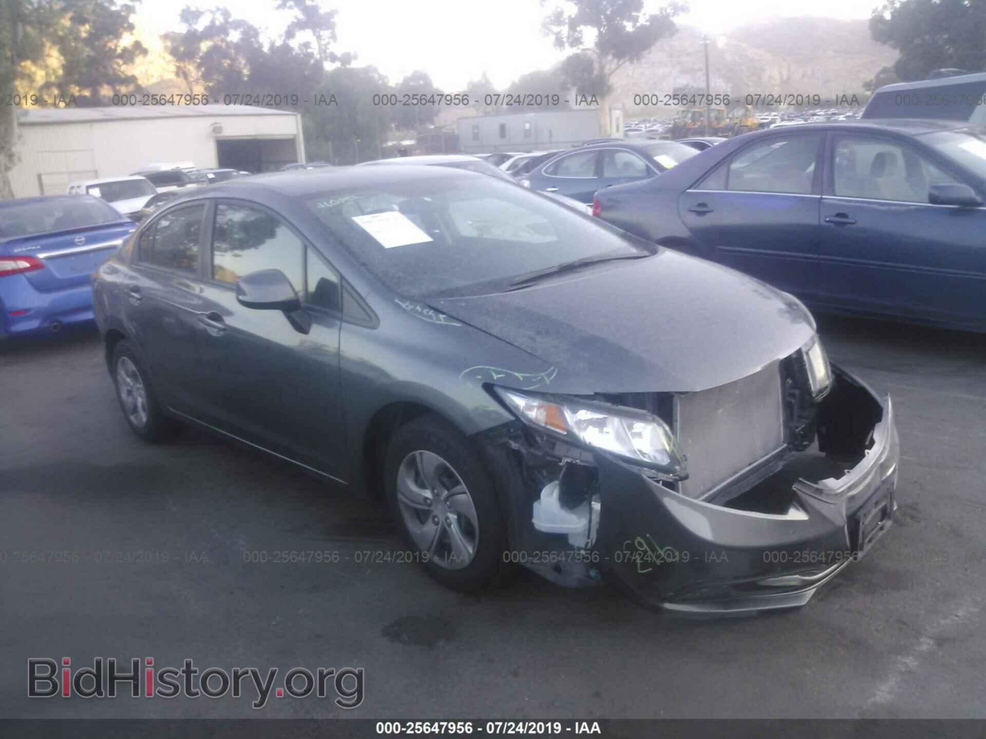 Фотография 19XFB2F54DE255508 - HONDA CIVIC 2013