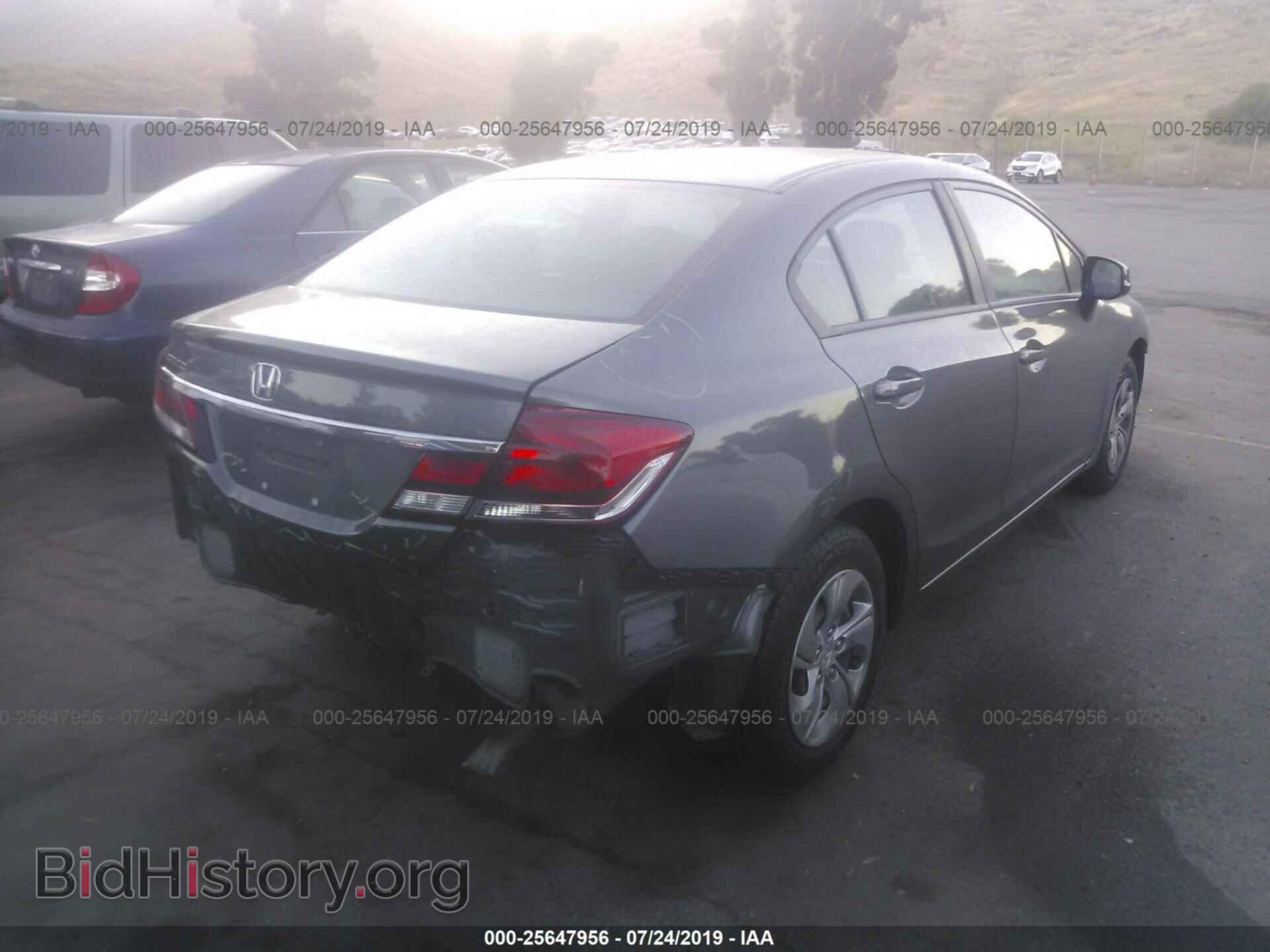 2013 HONDA CIVIC - VIN: 19XFB2F54DE255508 - Фото 4