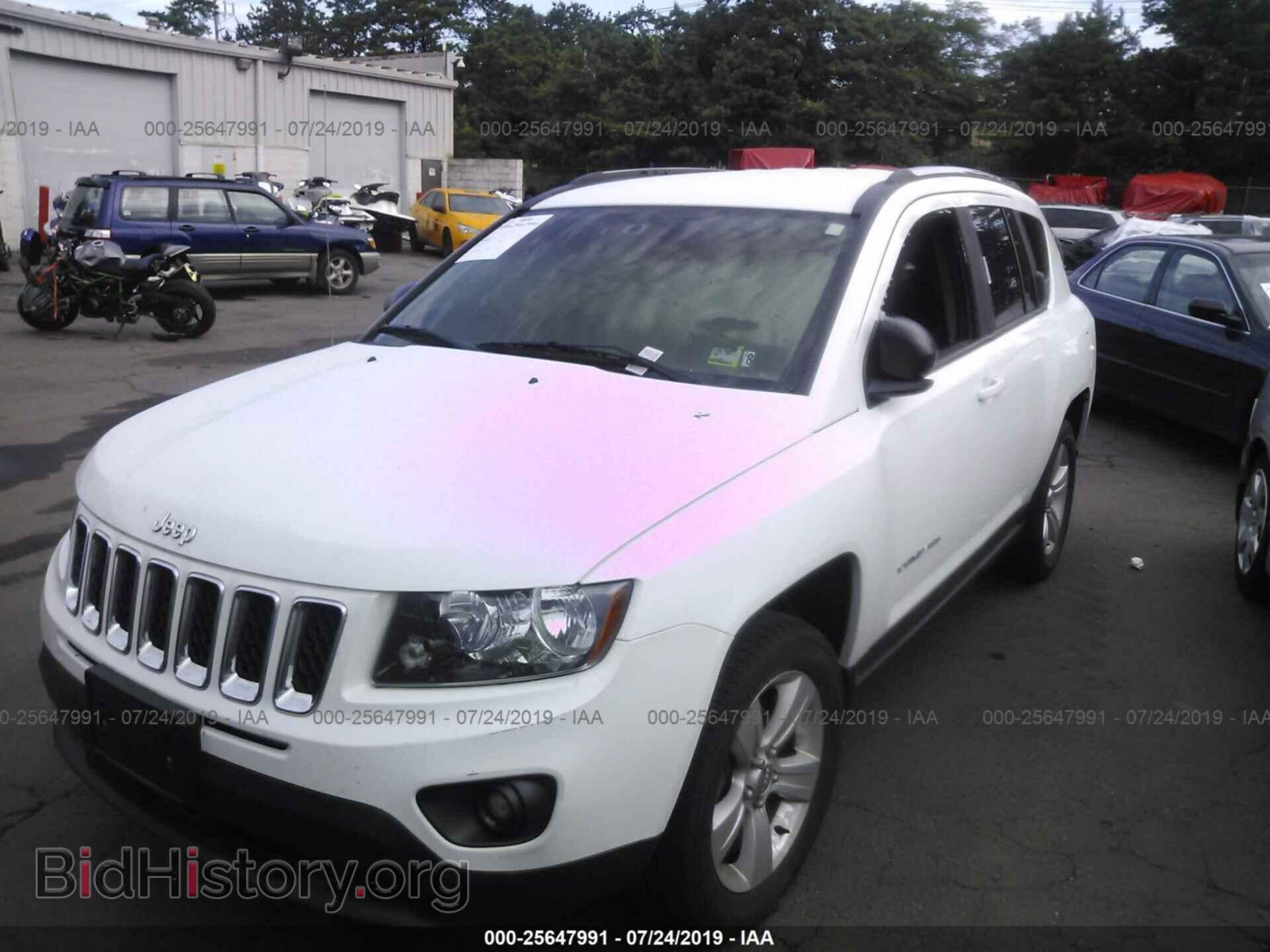 2014 JEEP COMPASS - VIN: 1C4NJDBB1ED841768 - Фото 2