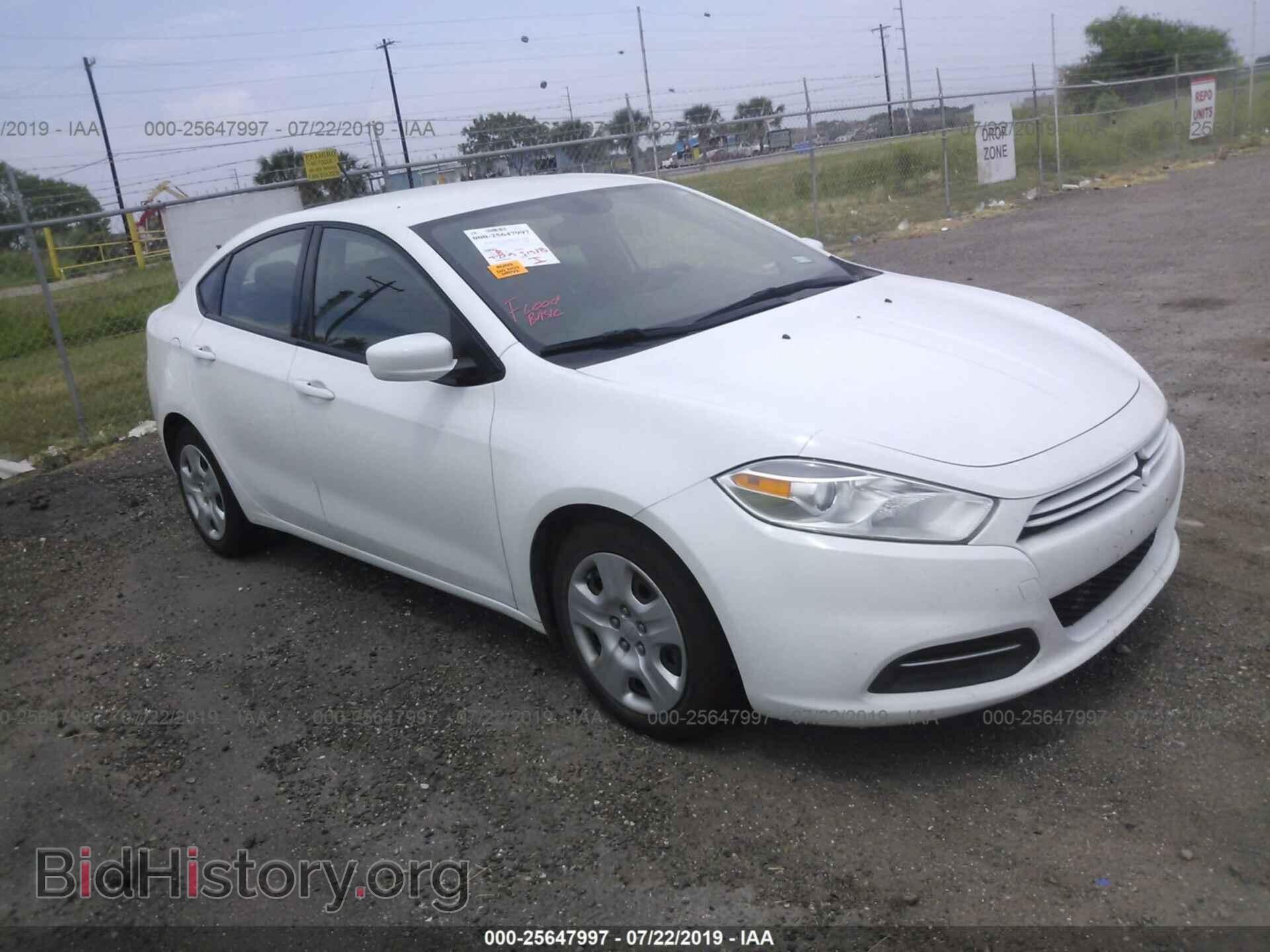 Photo 1C3CDFAA2FD159720 - DODGE DART 2015