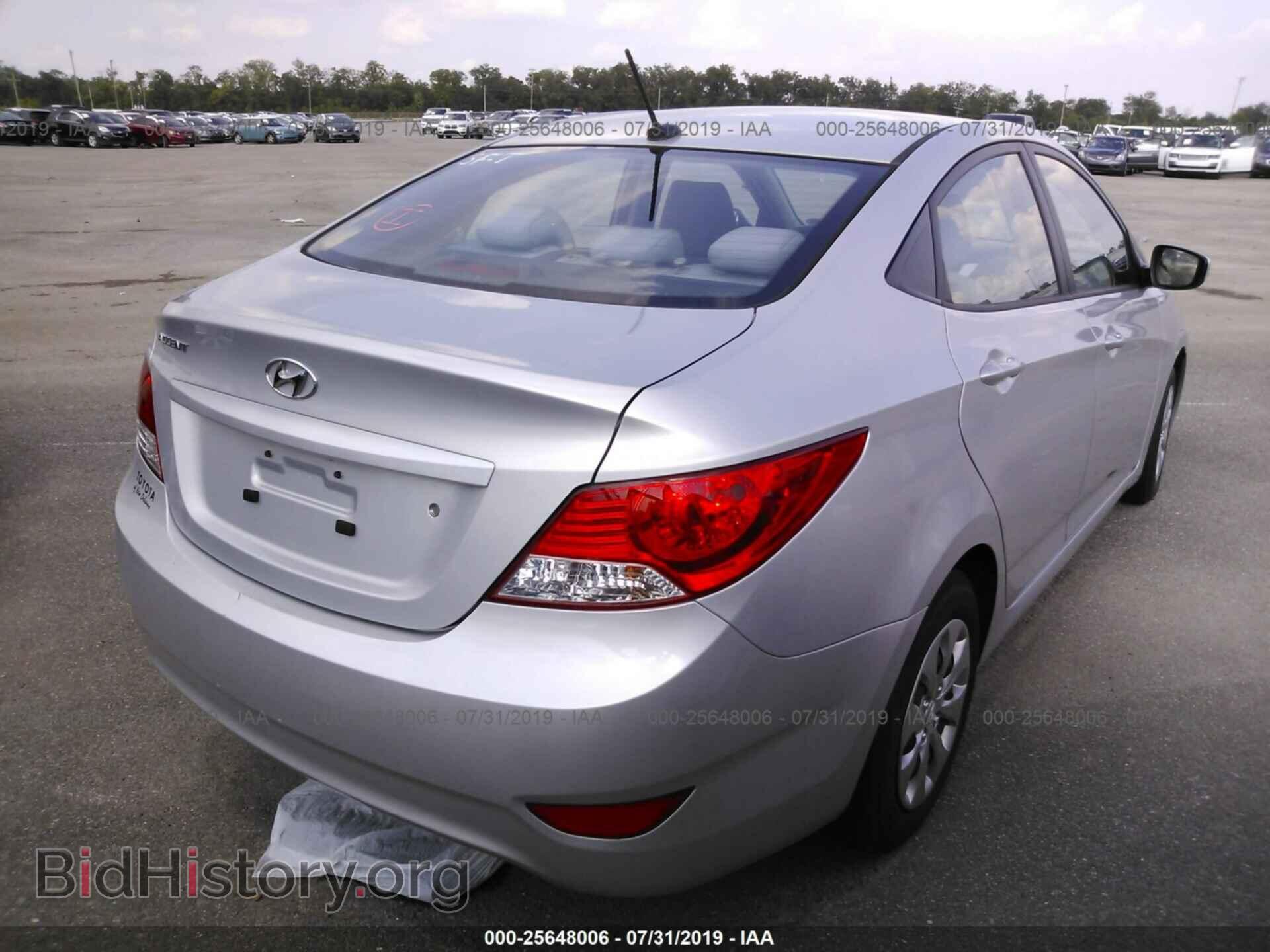 2014 HYUNDAI ACCENT - VIN: KMHCT4AE3EU719809 - Фото 4