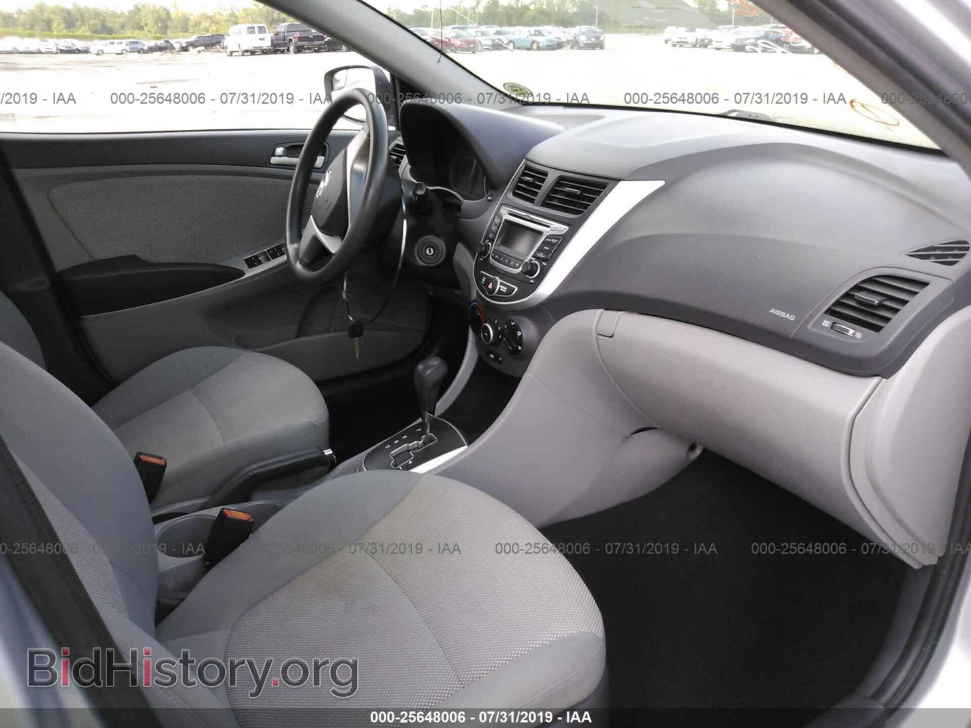 2014 HYUNDAI ACCENT - VIN: KMHCT4AE3EU719809 - Фото 5