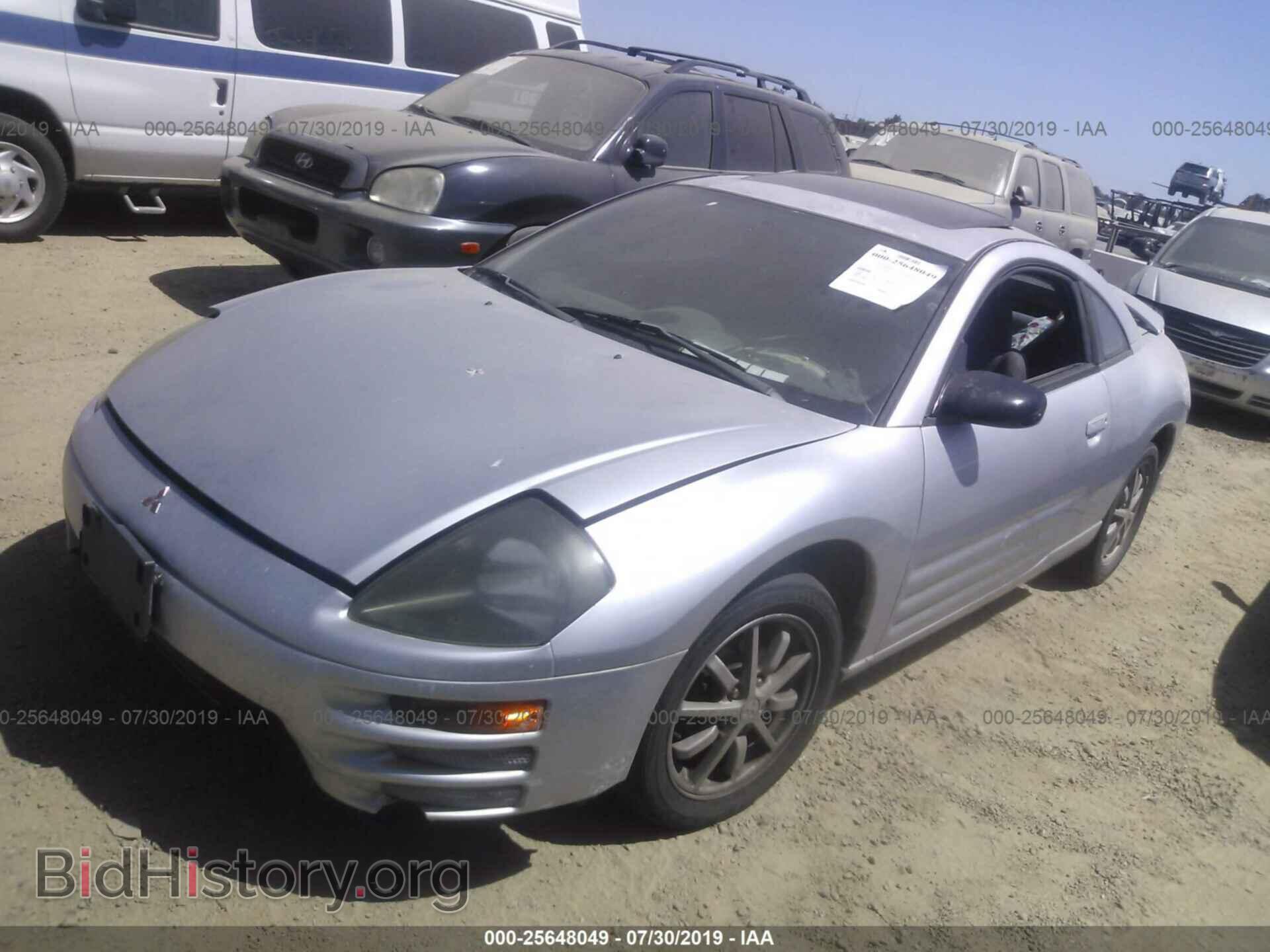 2000 MITSUBISHI ECLIPSE - VIN: 4A3AC44G1YE146719 - Photo 2