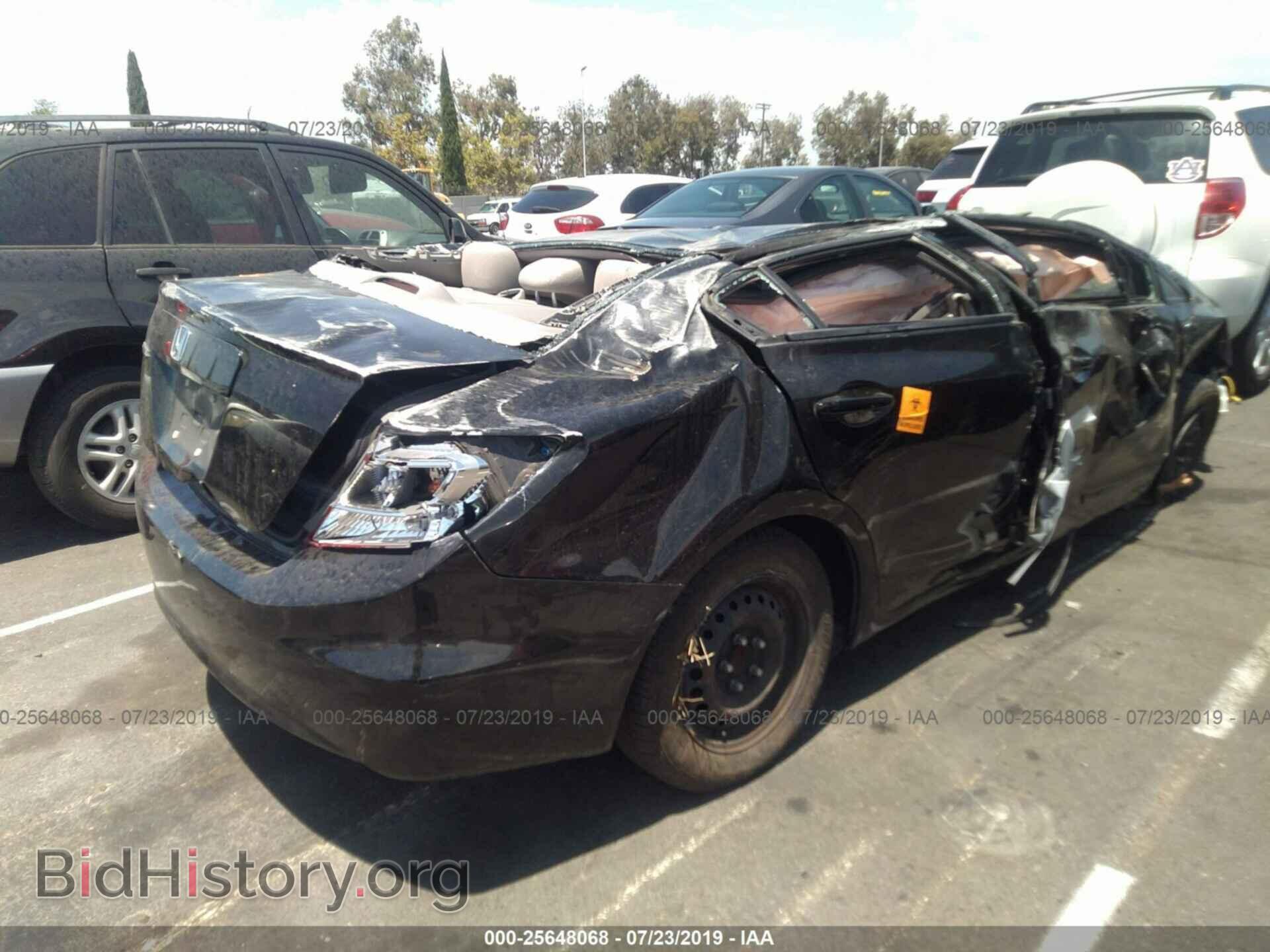 2012 HONDA CIVIC - VIN: 19XFB2F54CE384685 - Фото 4