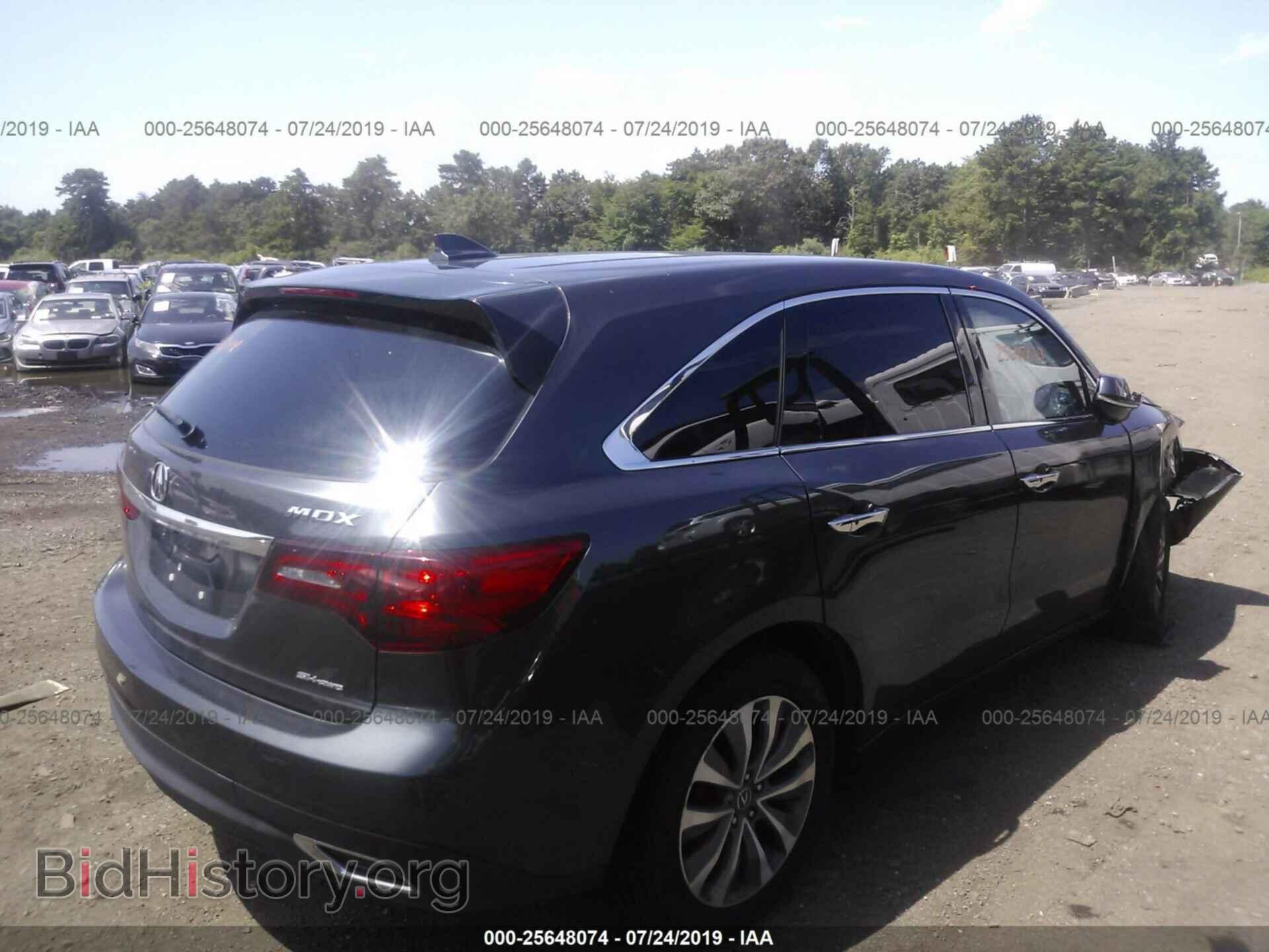 2014 ACURA MDX - VIN: 5FRYD4H44EB032396 - Photo 4