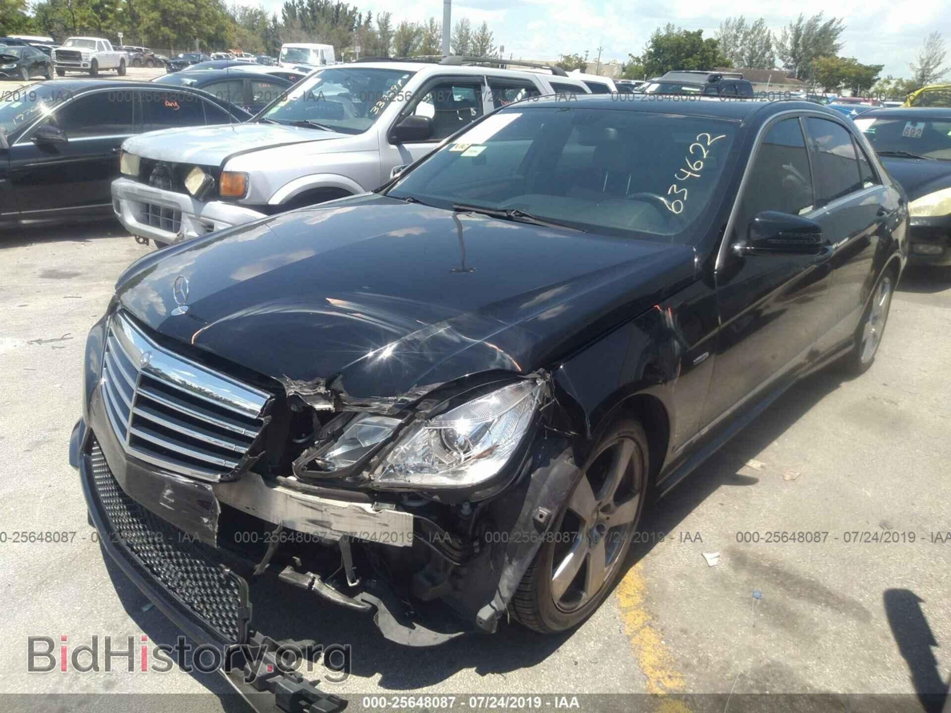 2012 MERCEDES-BENZ E - VIN: WDDHF5KB0CA634622 - Фото 2