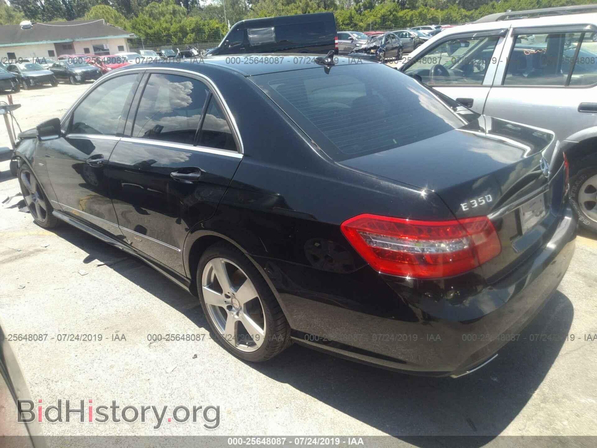 2012 MERCEDES-BENZ E - VIN: WDDHF5KB0CA634622 - Фото 3