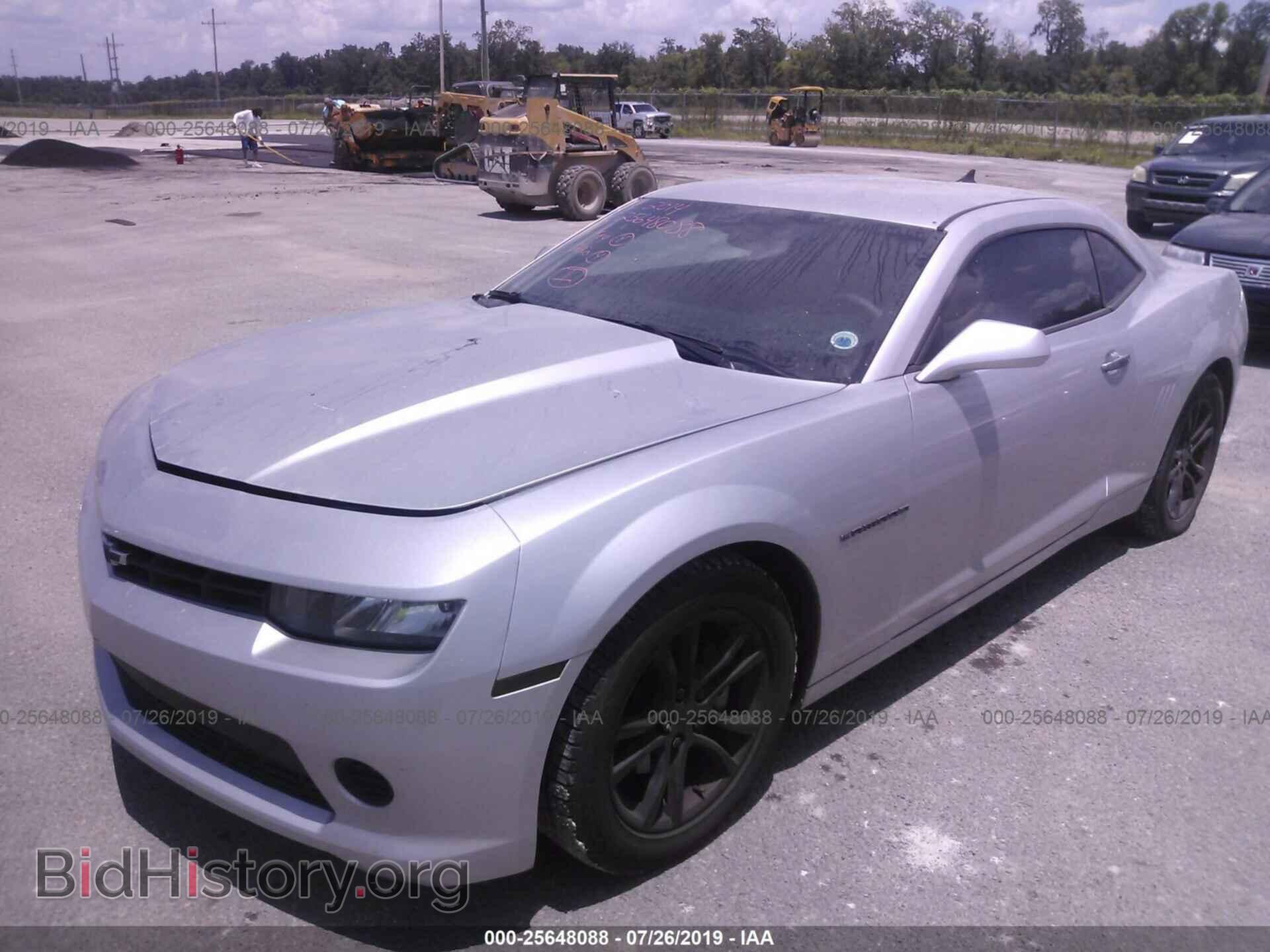 2014 CHEVROLET CAMARO - VIN: 2G1FA1E35E9293545 - Фото 2