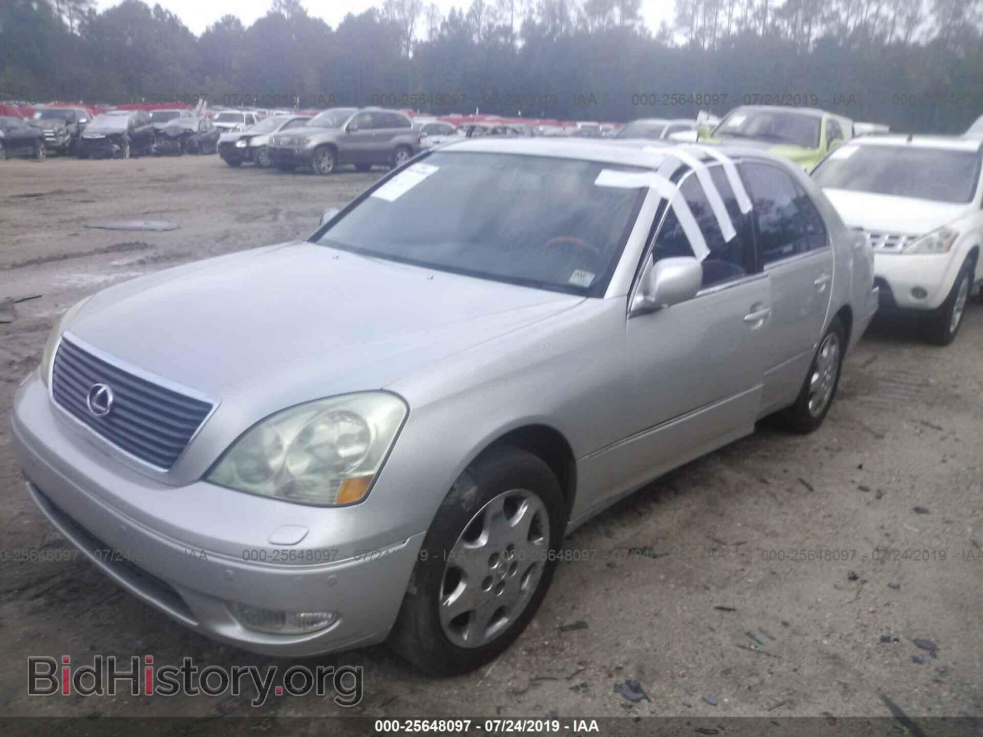 2001 LEXUS LS - VIN: JTHBN30F710007219 - Фото 2