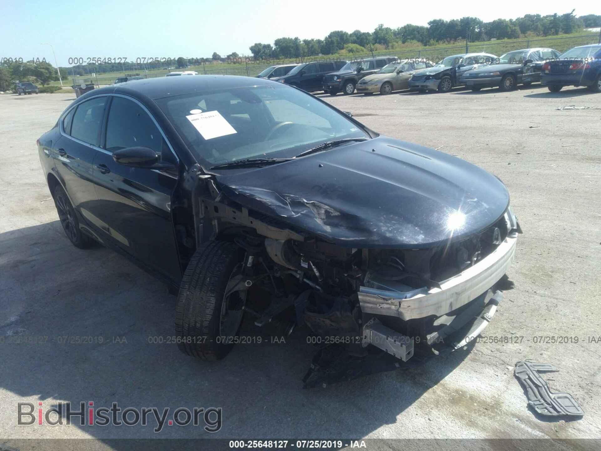 Фотография 1C3CCCAB1GN160394 - CHRYSLER 200 2016