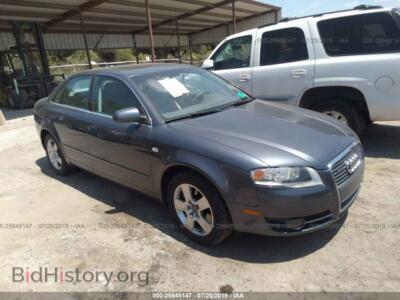 2006 Audi A4 2.0T Quattro, серый — VIN WAUDF78E16A243602, IAAI