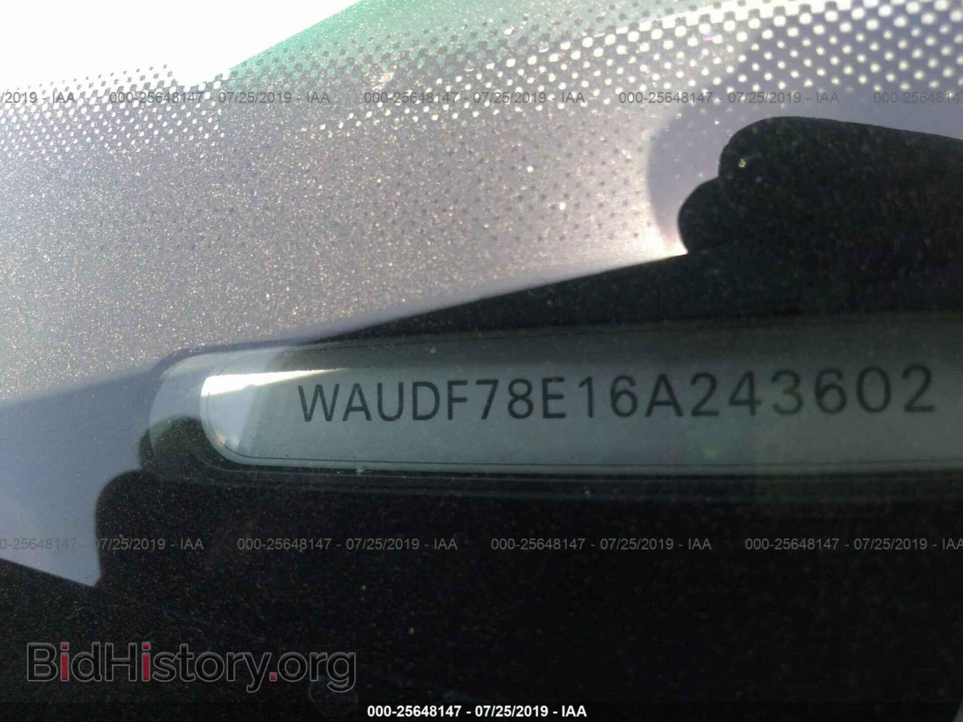 2006 AUDI A4 - VIN: WAUDF78E16A243602 - Фото 9