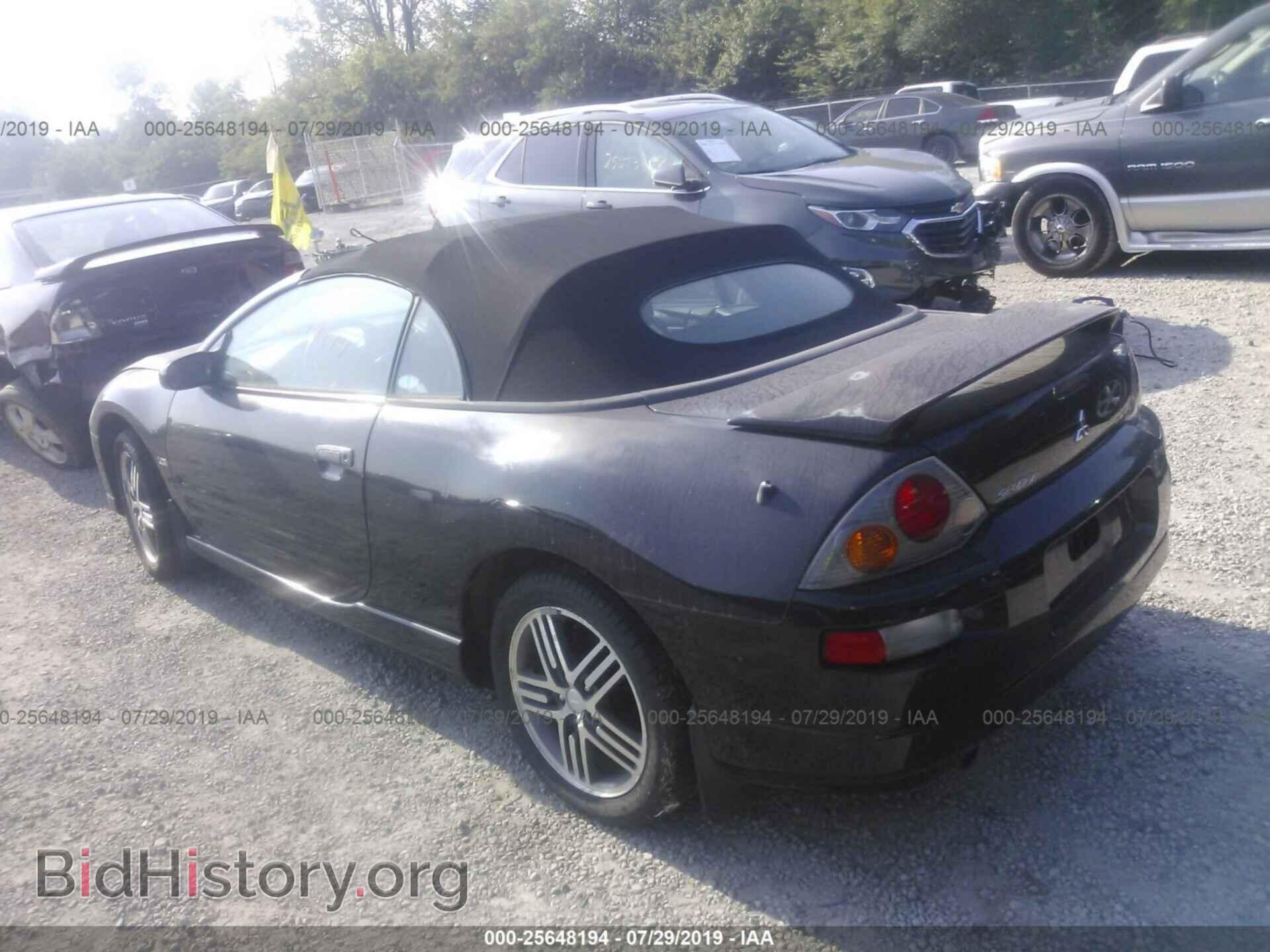 2003 MITSUBISHI ECLIPSE - VIN: 4A3AE75H23E016668 - Фото 3
