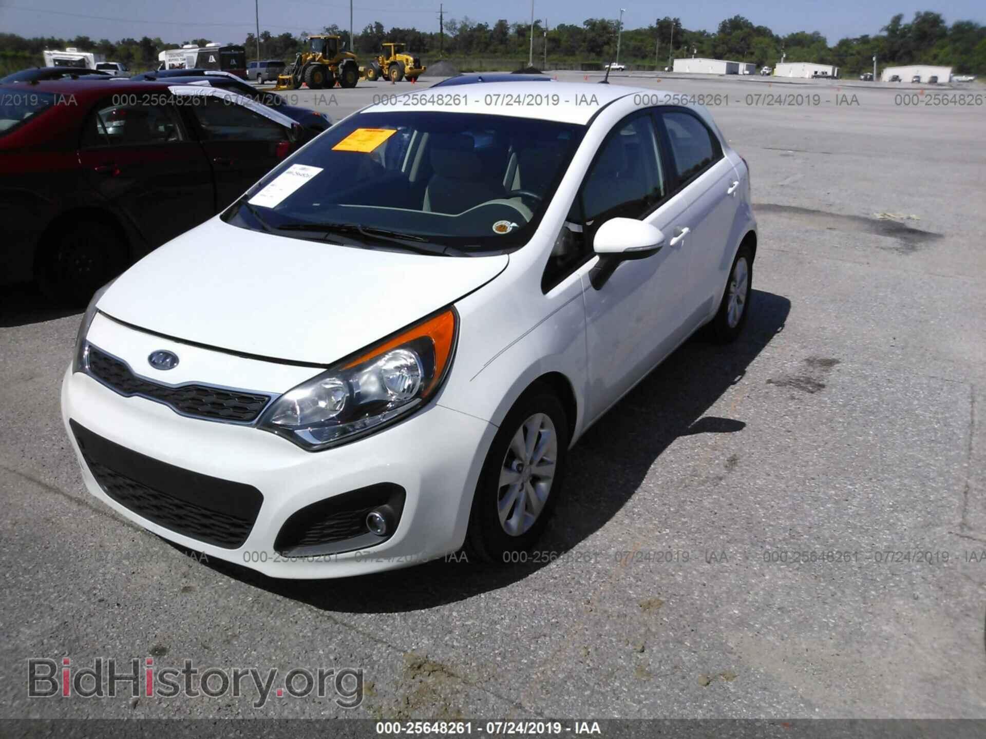 2013 KIA RIO - VIN: KNADN5A34D6121199 - Фото 2