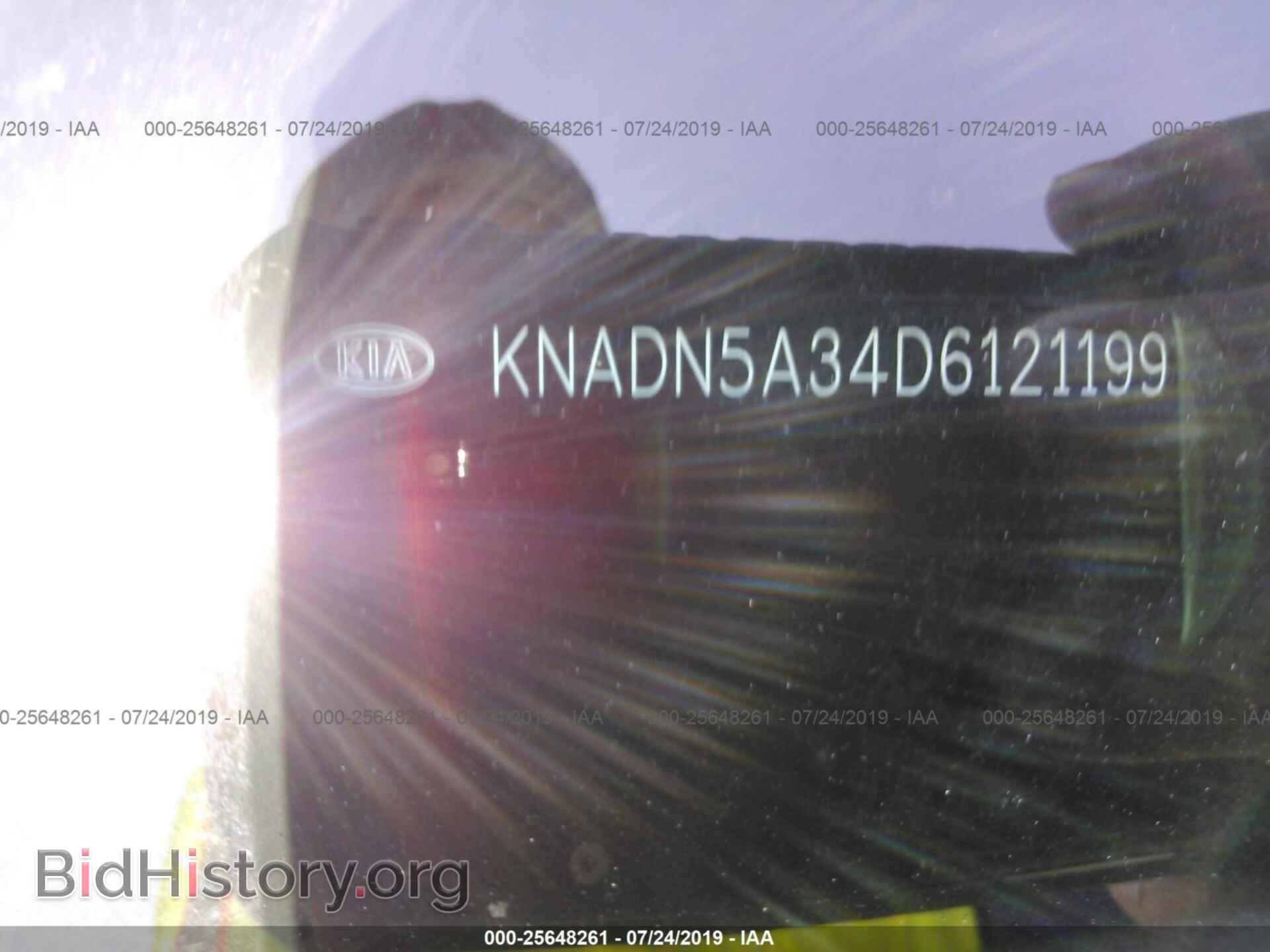 2013 KIA RIO - VIN: KNADN5A34D6121199 - Фото 9