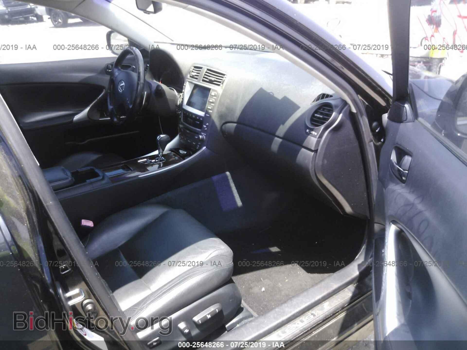2007 LEXUS IS - VIN: JTHCK262472009468 - Фото 5