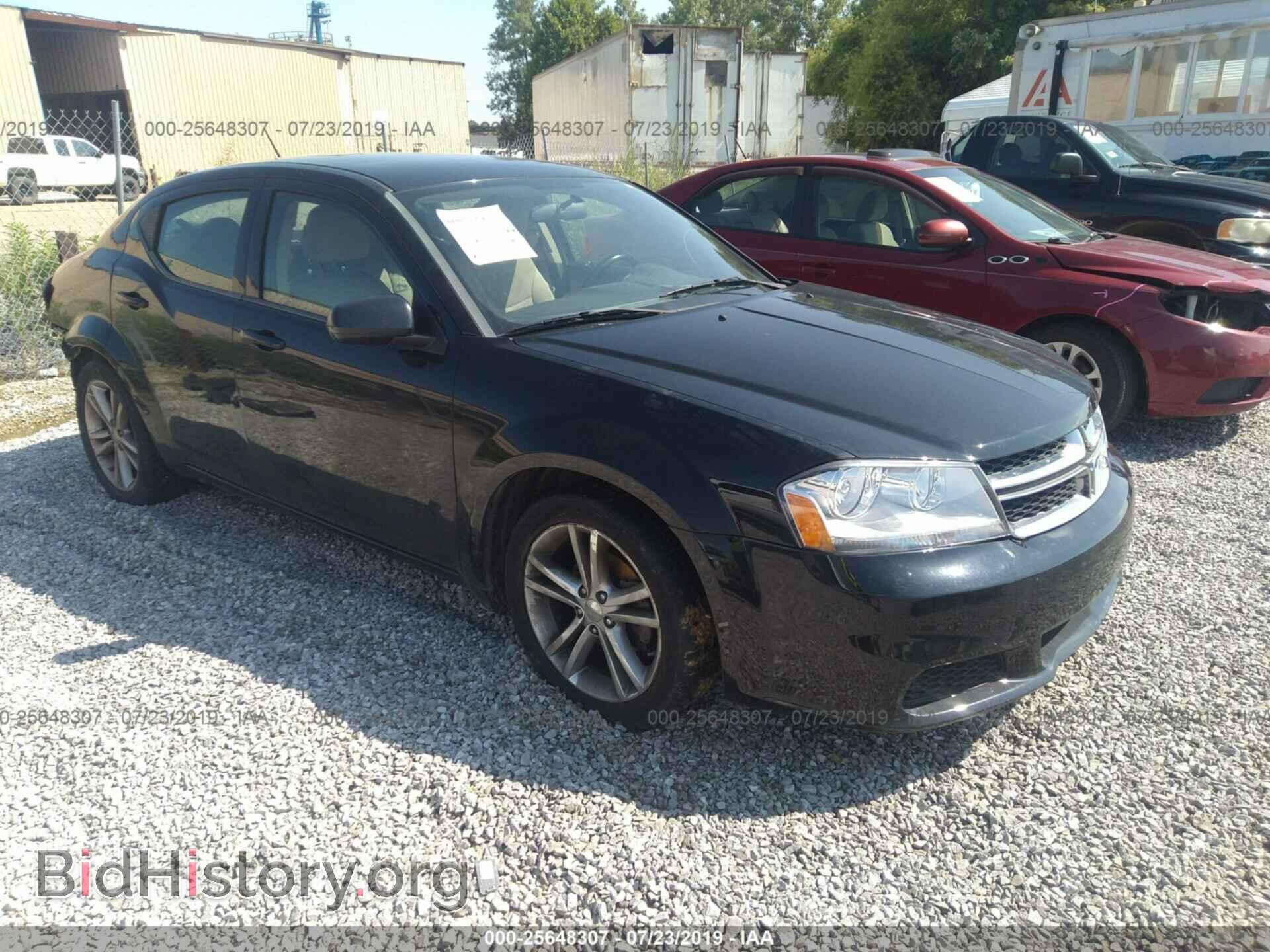 Photo 1C3CDZCB4CN182980 - DODGE AVENGER 2012