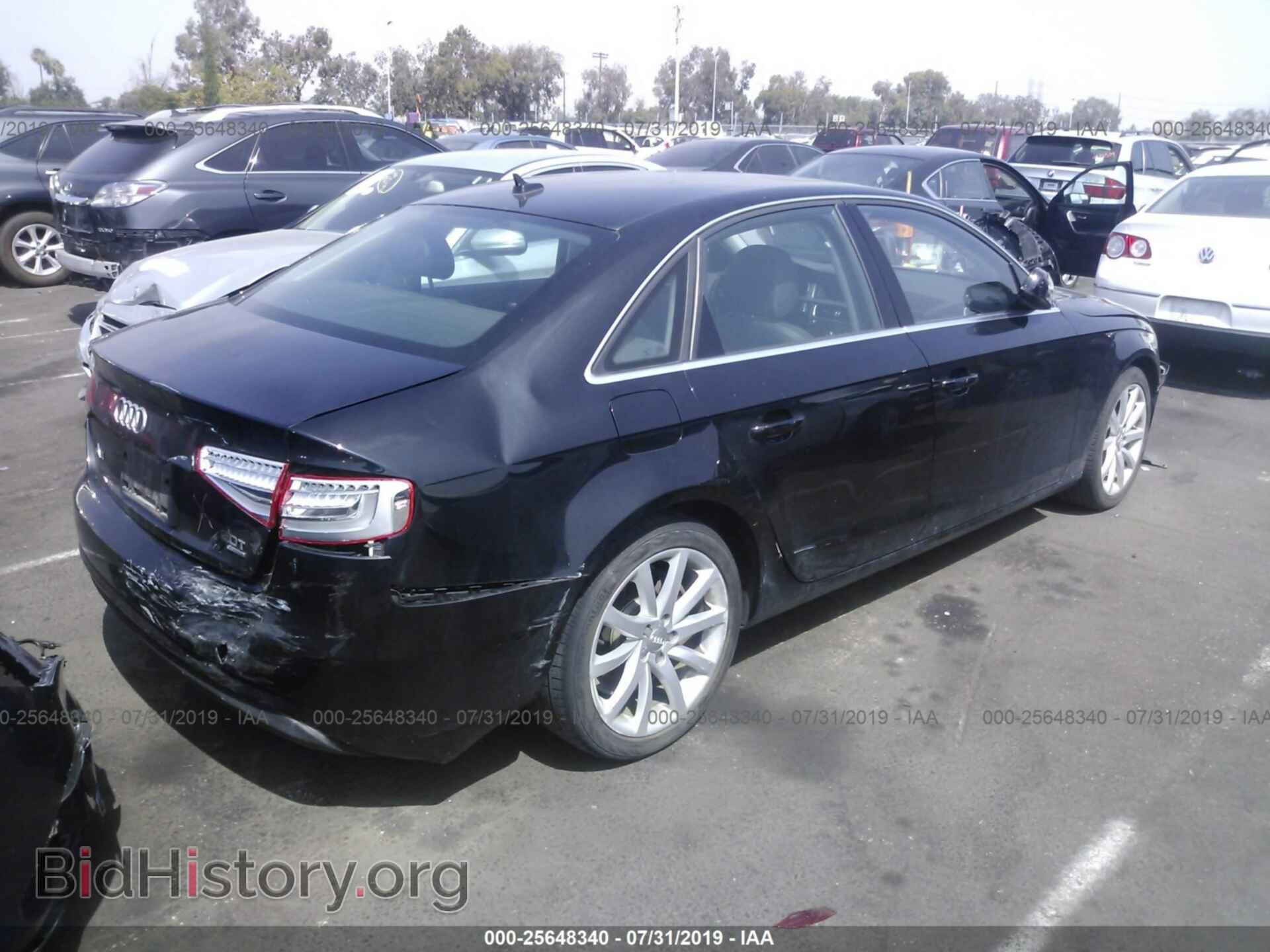 2013 AUDI A4 - VIN: WAUHFAFL3DN009113 - Photo 4
