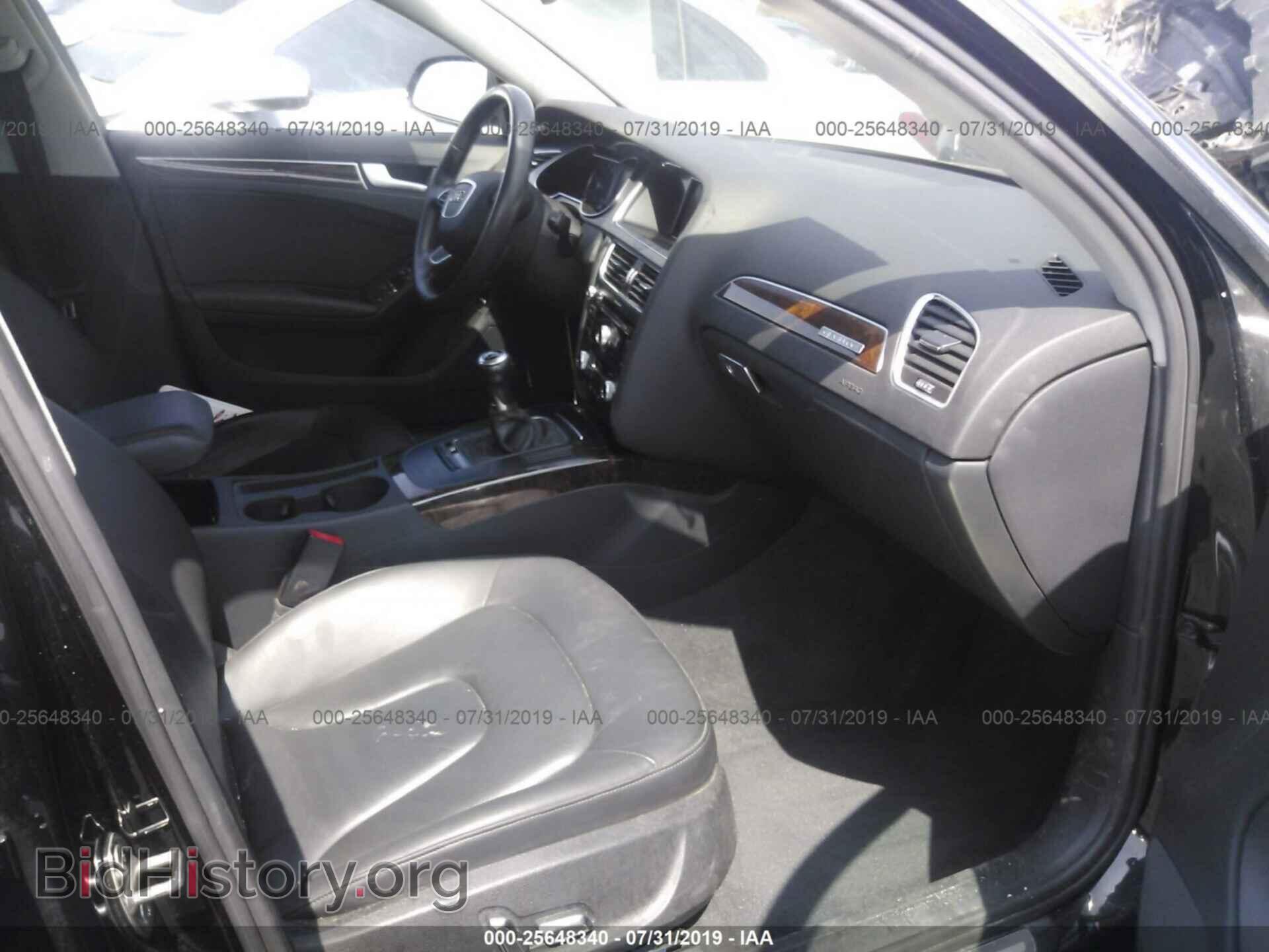 2013 AUDI A4 - VIN: WAUHFAFL3DN009113 - Photo 5