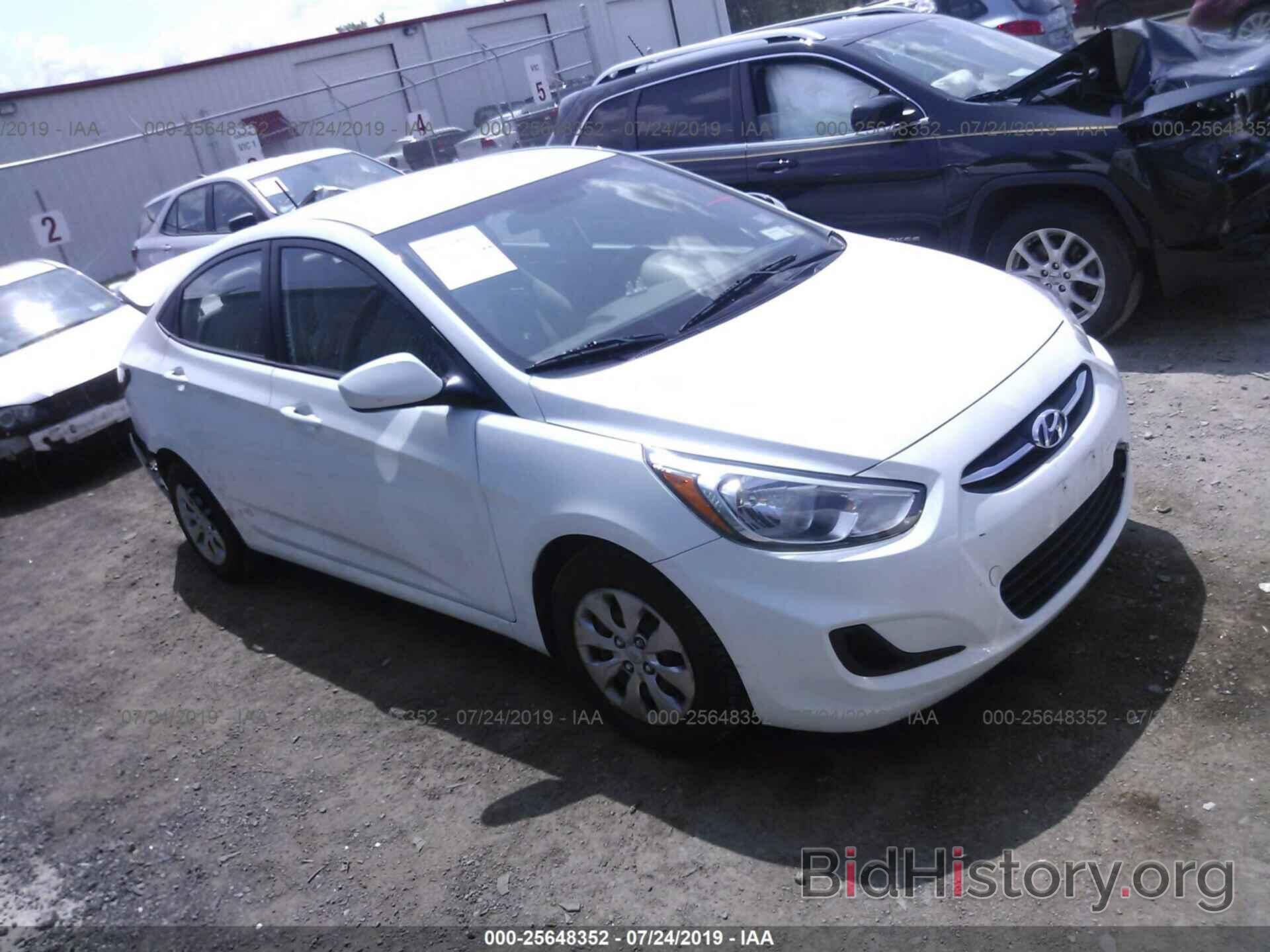 Photo KMHCT4AEXHU169383 - HYUNDAI ACCENT 2017