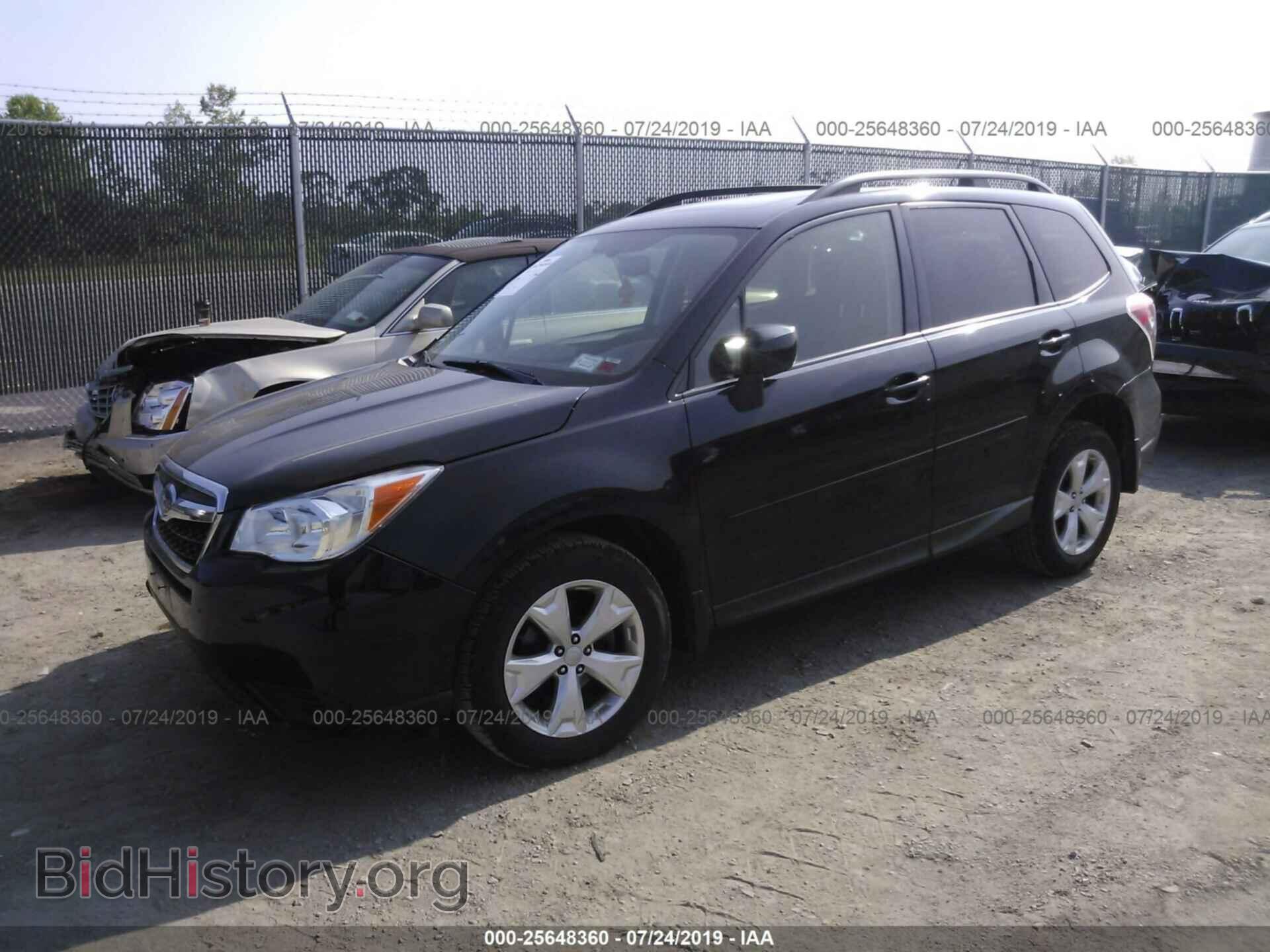 2014 SUBARU FORESTER - VIN: JF2SJAEC1EH535833 - Фото 2