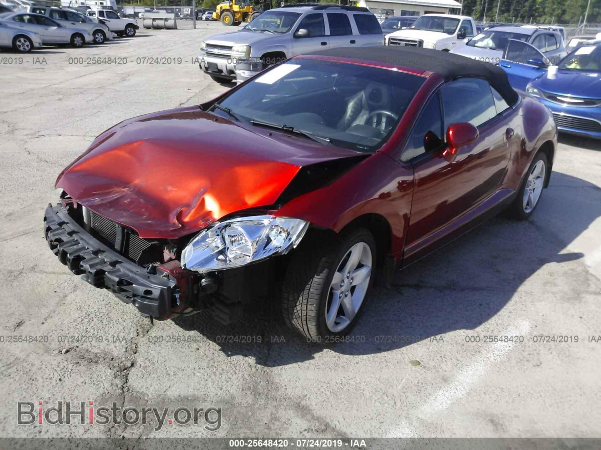 2008 MITSUBISHI ECLIPSE - VIN: 4A3AL25F58E037660 - Фото 2