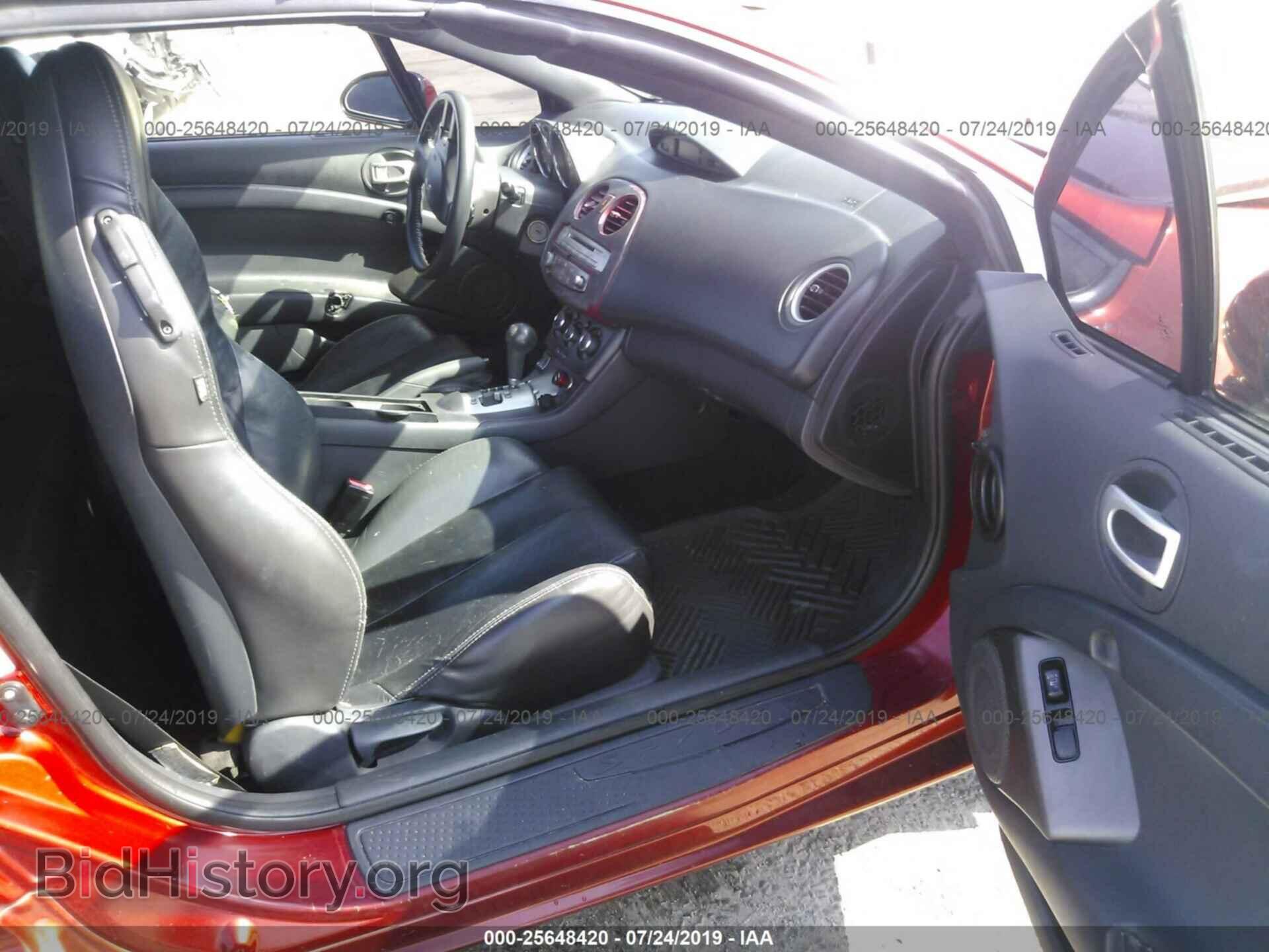 2008 MITSUBISHI ECLIPSE - VIN: 4A3AL25F58E037660 - Фото 5