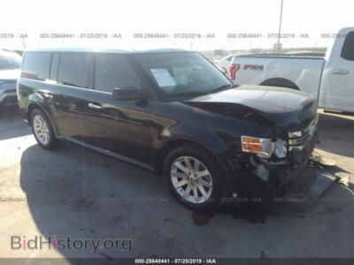 2012 Ford FLEX SEL, черный — VIN 2FMGK5CCXCBD13115, IAAI