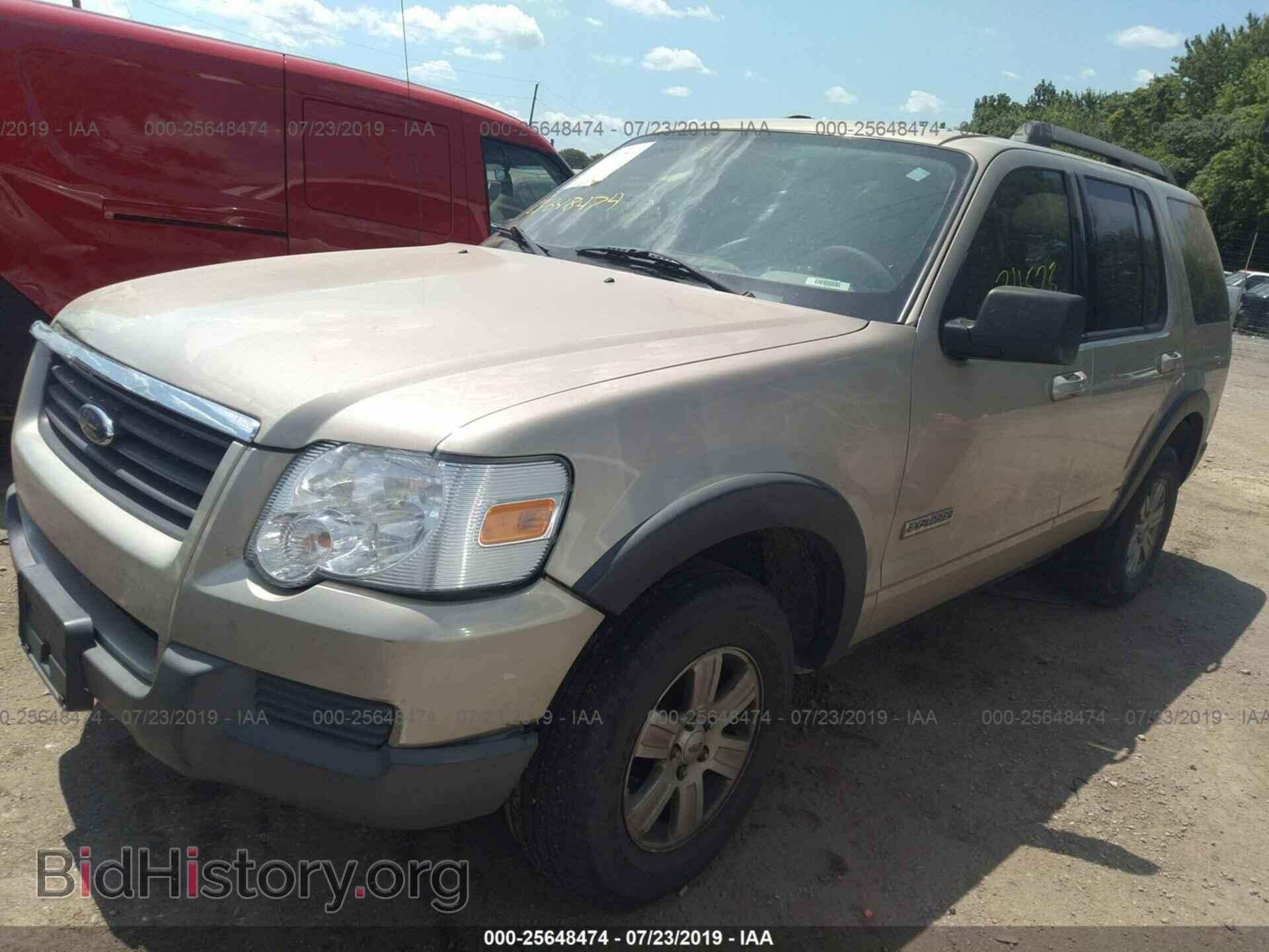 2007 FORD EXPLORER - VIN: 1FMEU73E67UB36383 - Фото 2