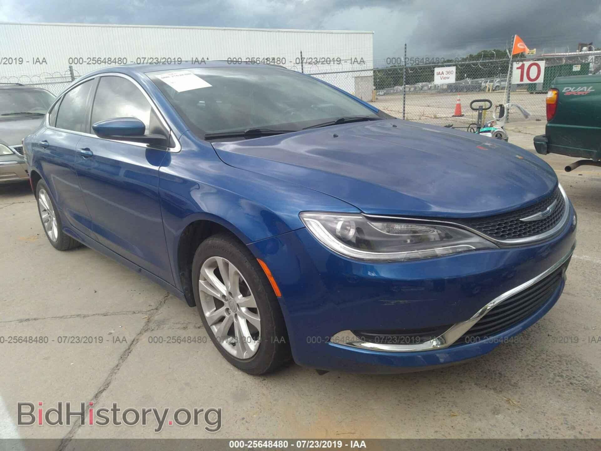 Photo 1C3CCCAB2FN628941 - CHRYSLER 200 2015