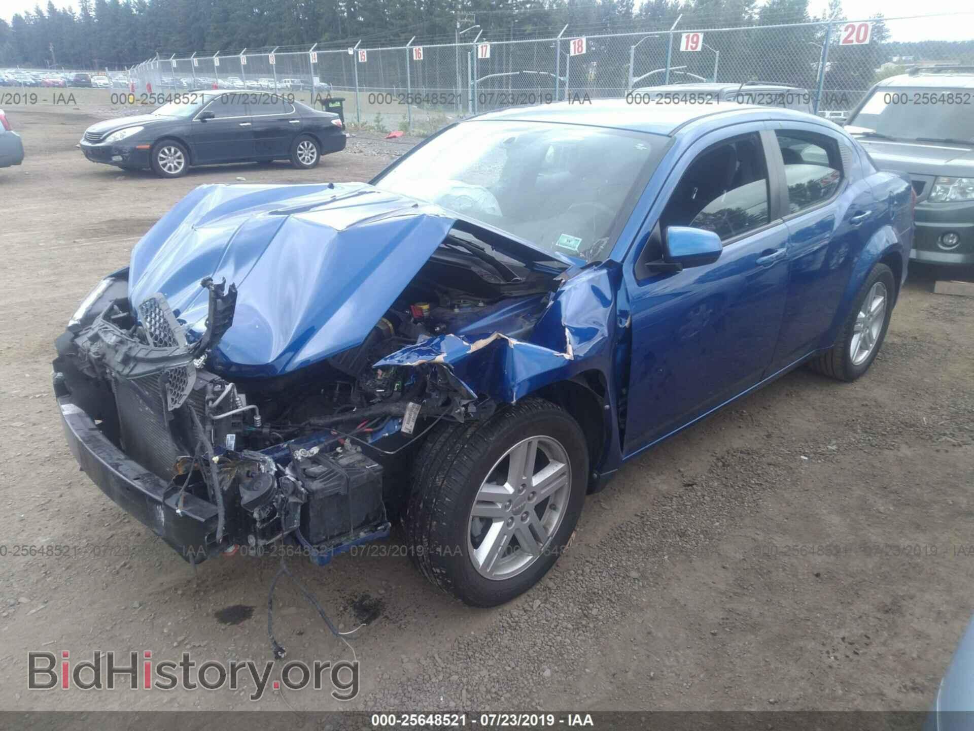 2013 DODGE AVENGER - VIN: 1C3CDZCB3DN720814 - Фото 2