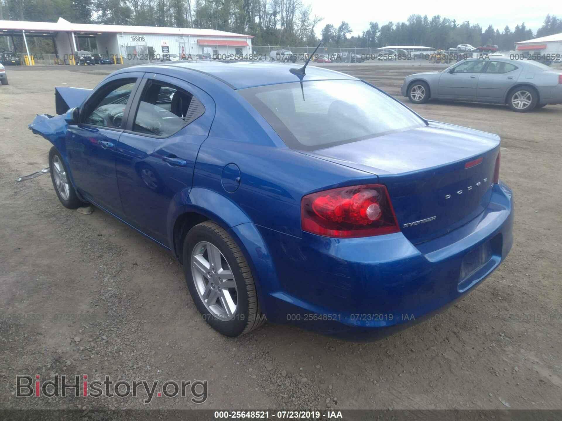 2013 DODGE AVENGER - VIN: 1C3CDZCB3DN720814 - Фото 3