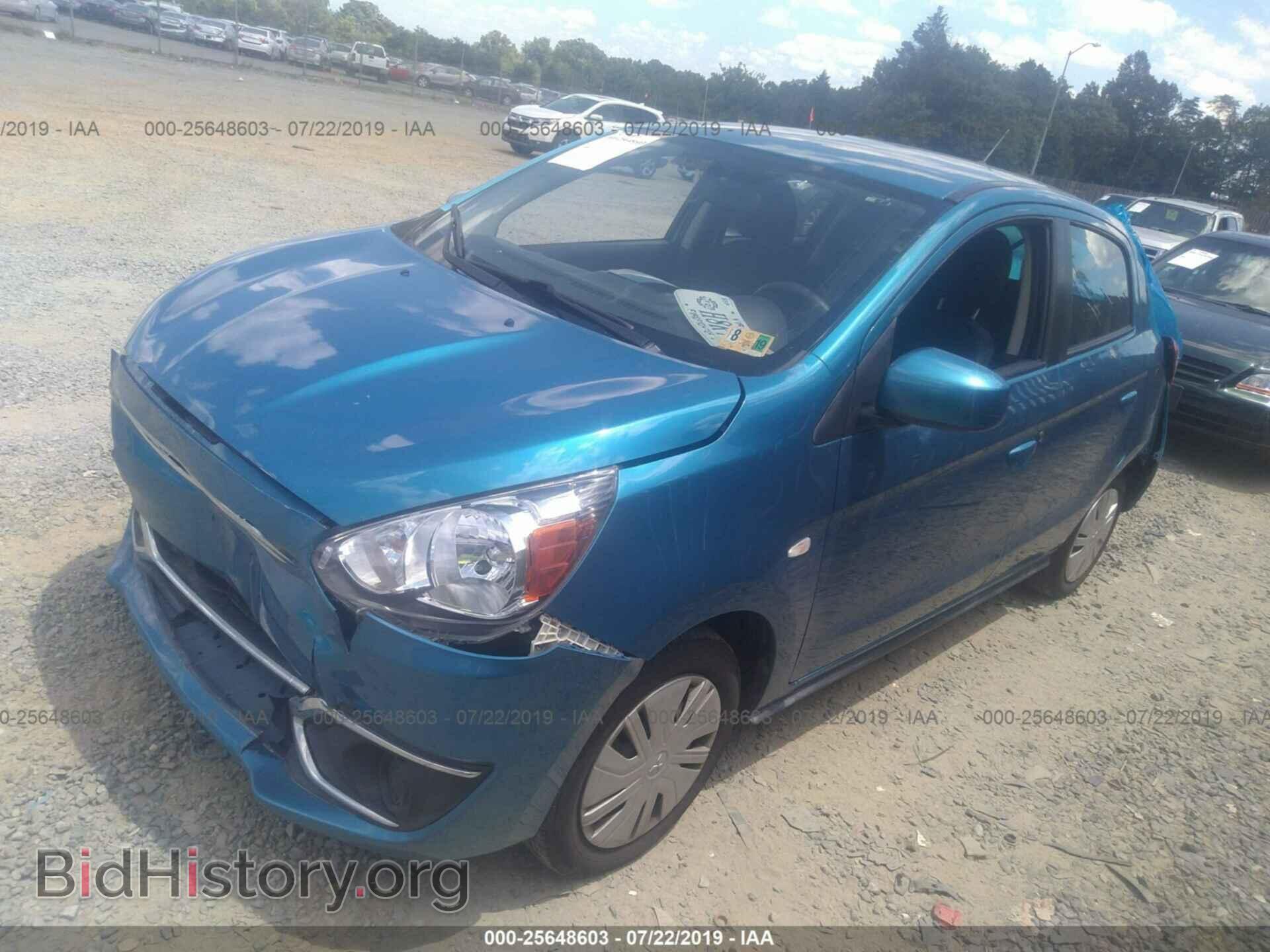 2017 MITSUBISHI MIRAGE - VIN: ML32A3HJ1HH001615 - Фото 2