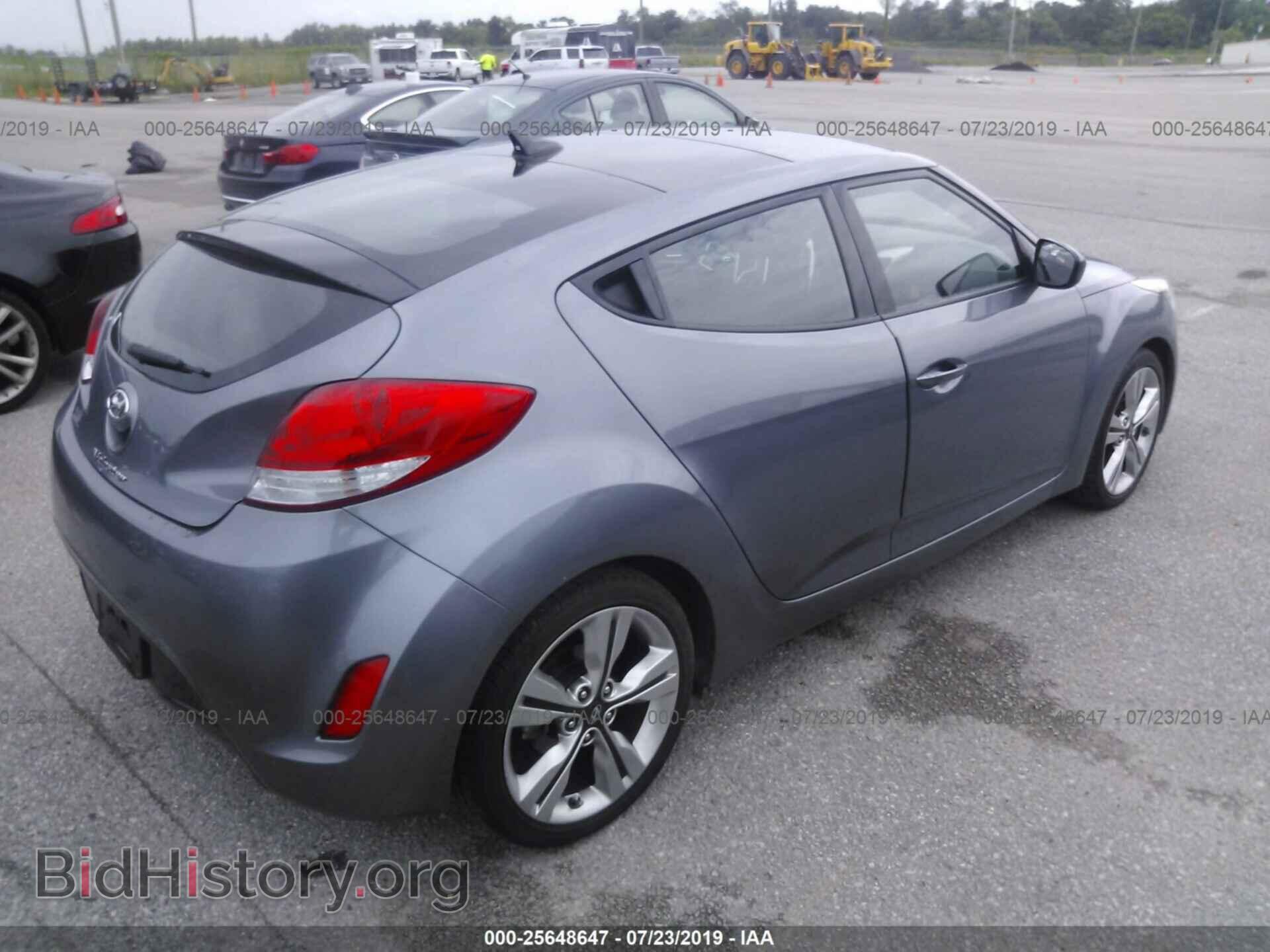 2017 HYUNDAI VELOSTER - VIN: KMHTC6AD0HU316328 - Фото 4