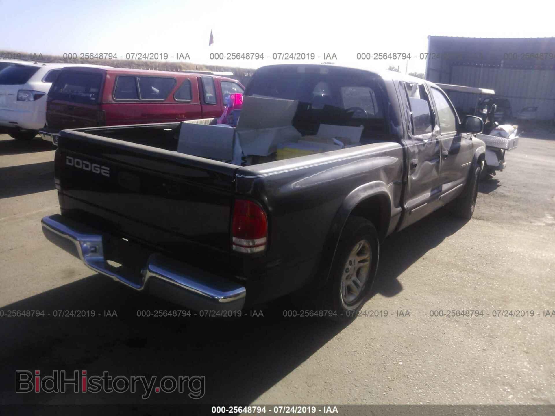 2002 DODGE DAKOTA - VIN: 1B7HL48N12S623183 - Фото 4
