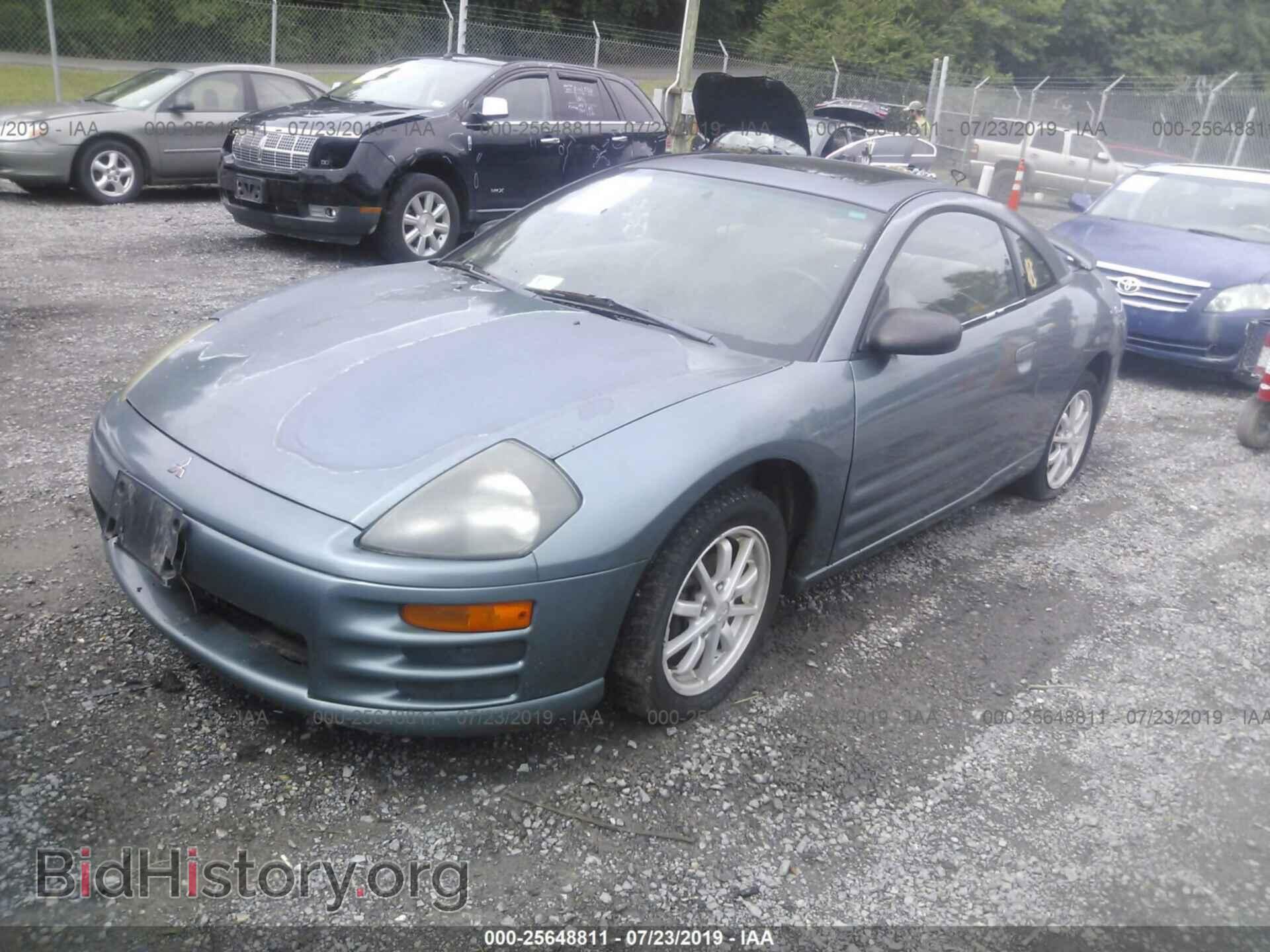 2001 MITSUBISHI ECLIPSE - VIN: 4A3AC44G11E036226 - Photo 2
