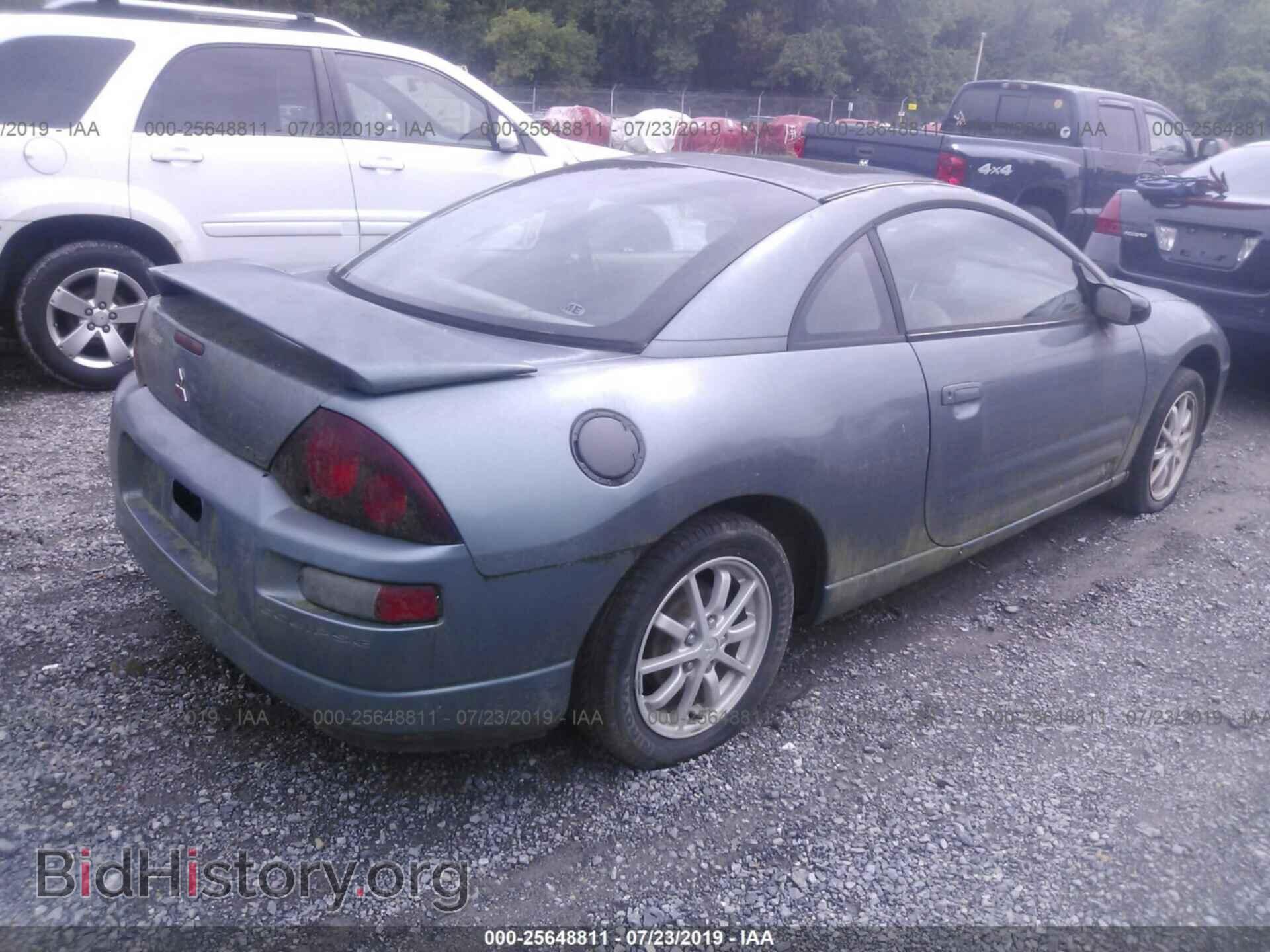 2001 MITSUBISHI ECLIPSE - VIN: 4A3AC44G11E036226 - Photo 4