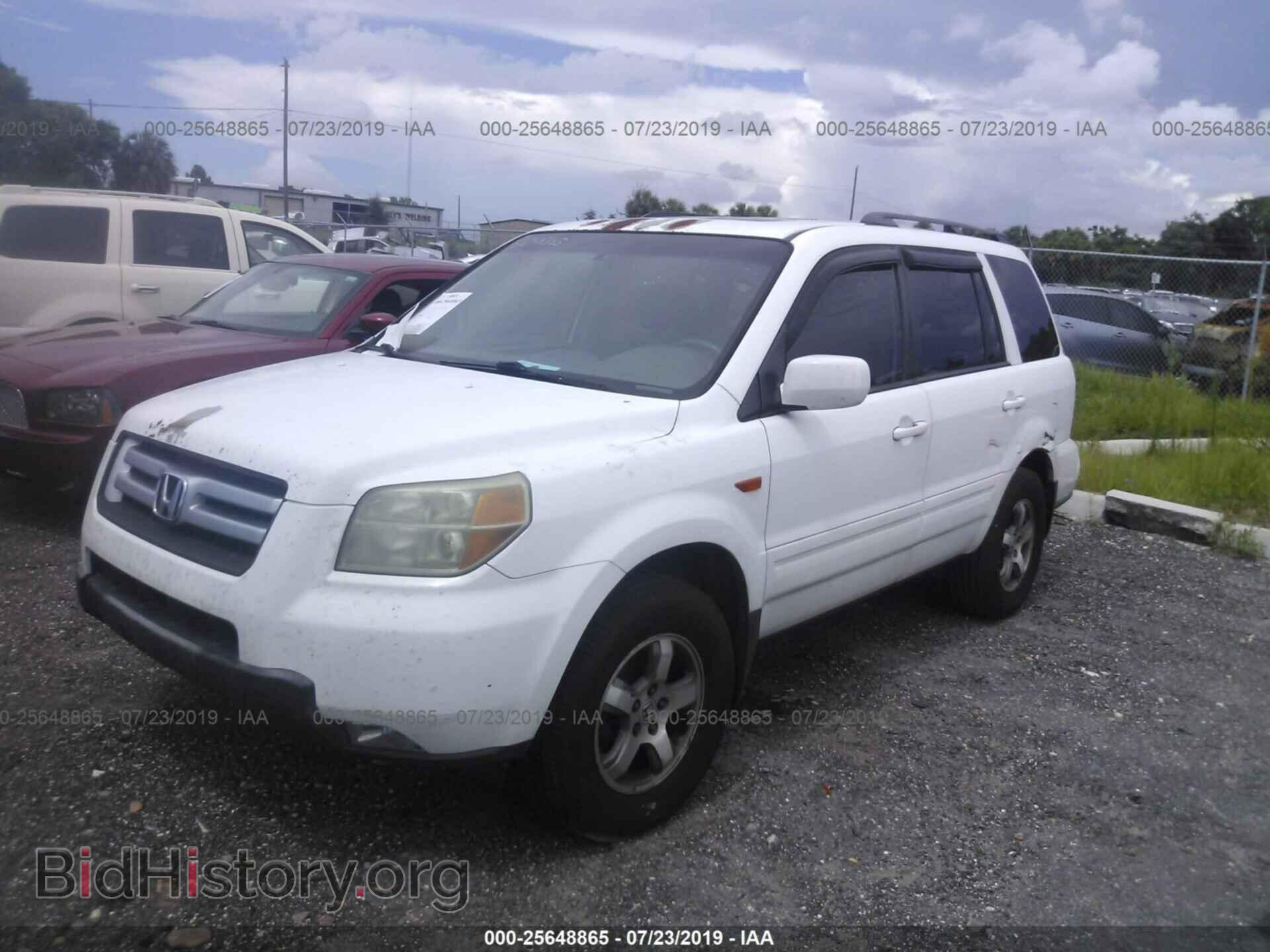 2006 HONDA PILOT - VIN: 5FNYF28716B005166 - Photo 2