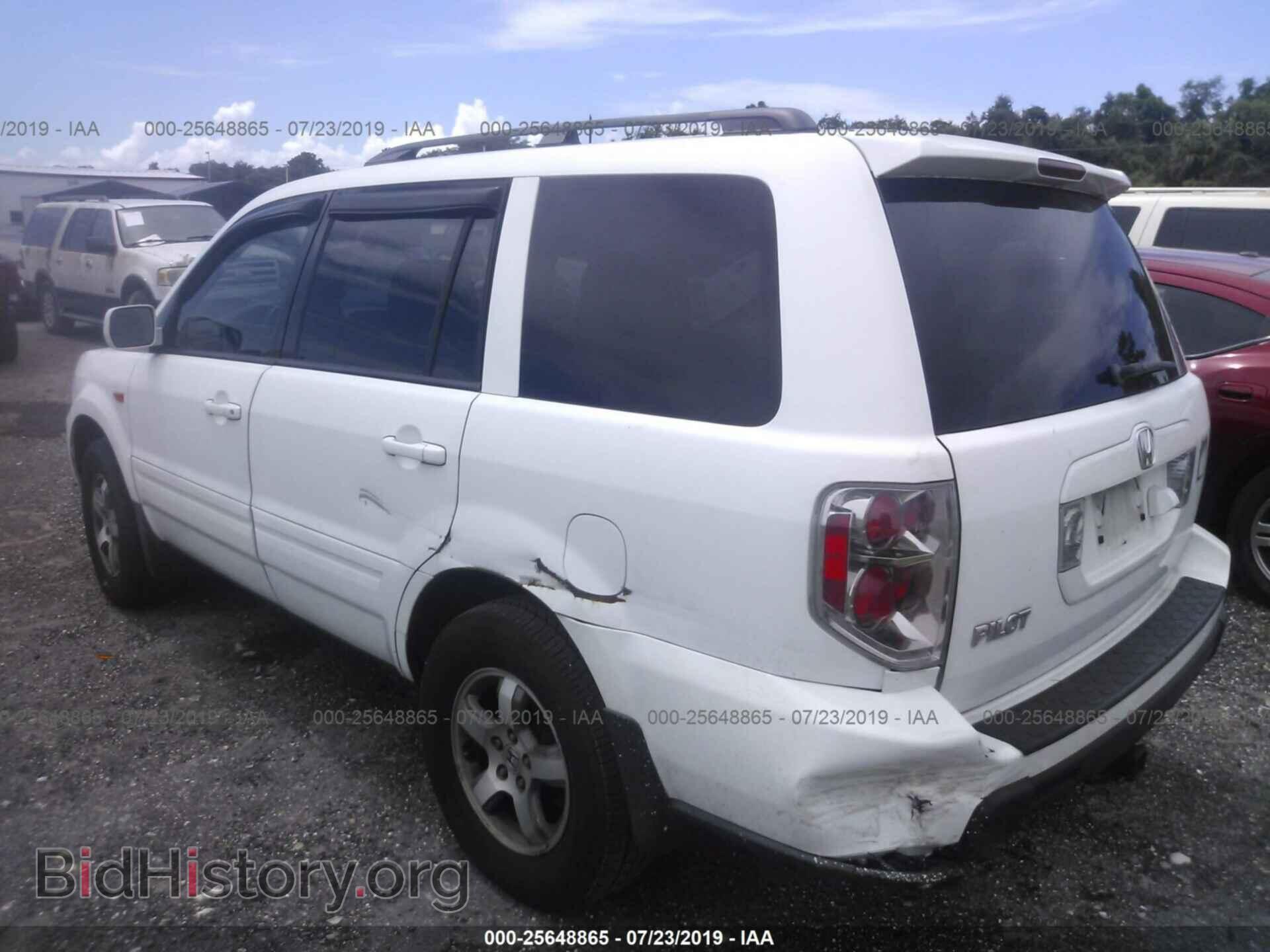 2006 HONDA PILOT - VIN: 5FNYF28716B005166 - Photo 3
