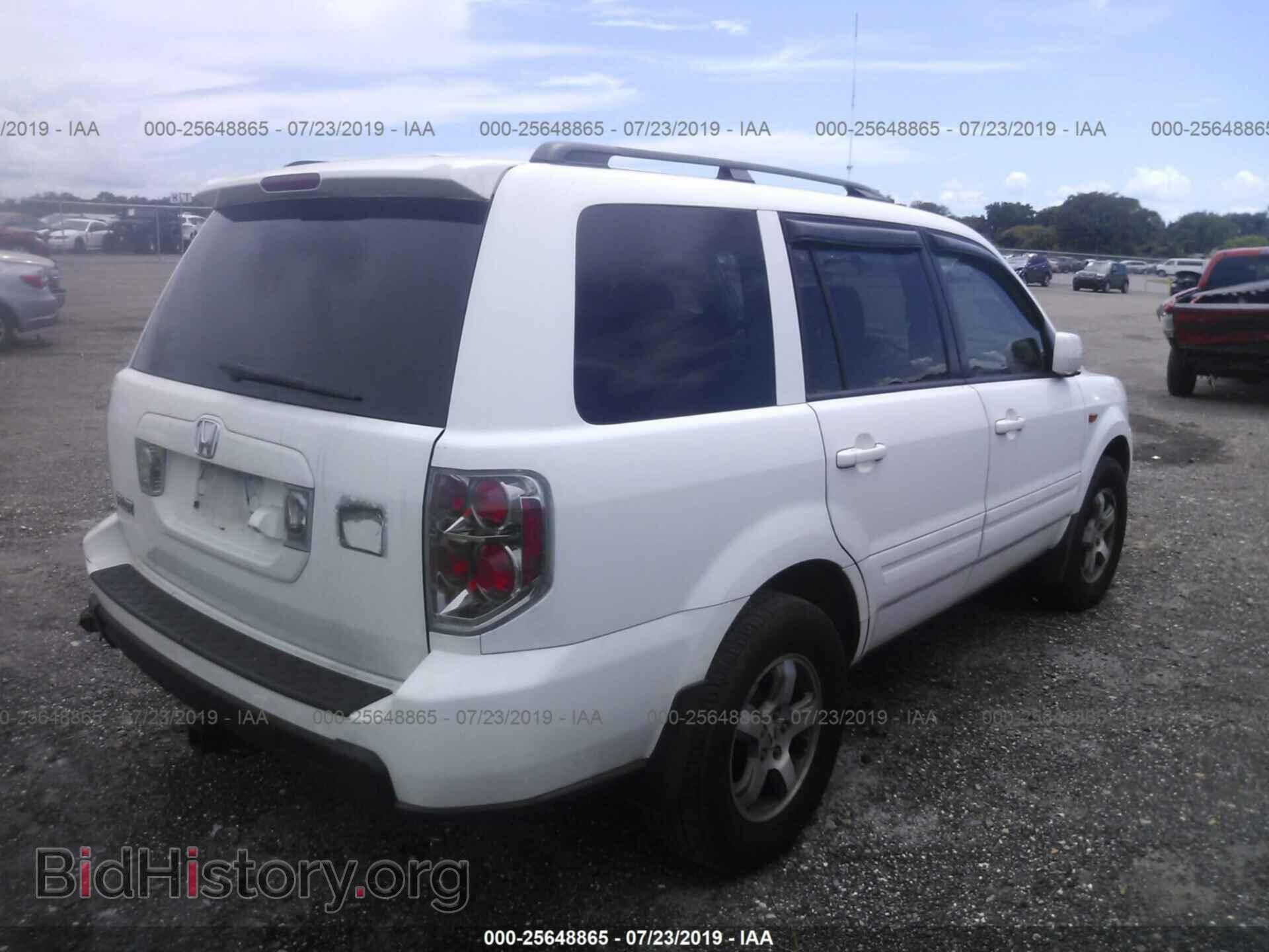 2006 HONDA PILOT - VIN: 5FNYF28716B005166 - Photo 4