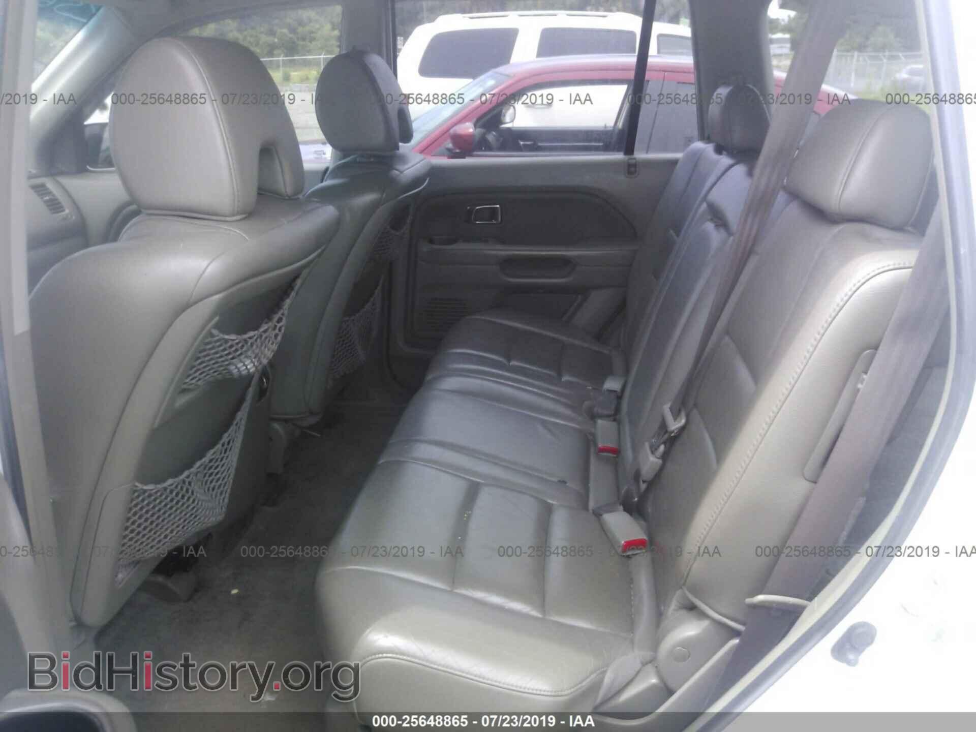 2006 HONDA PILOT - VIN: 5FNYF28716B005166 - Photo 8