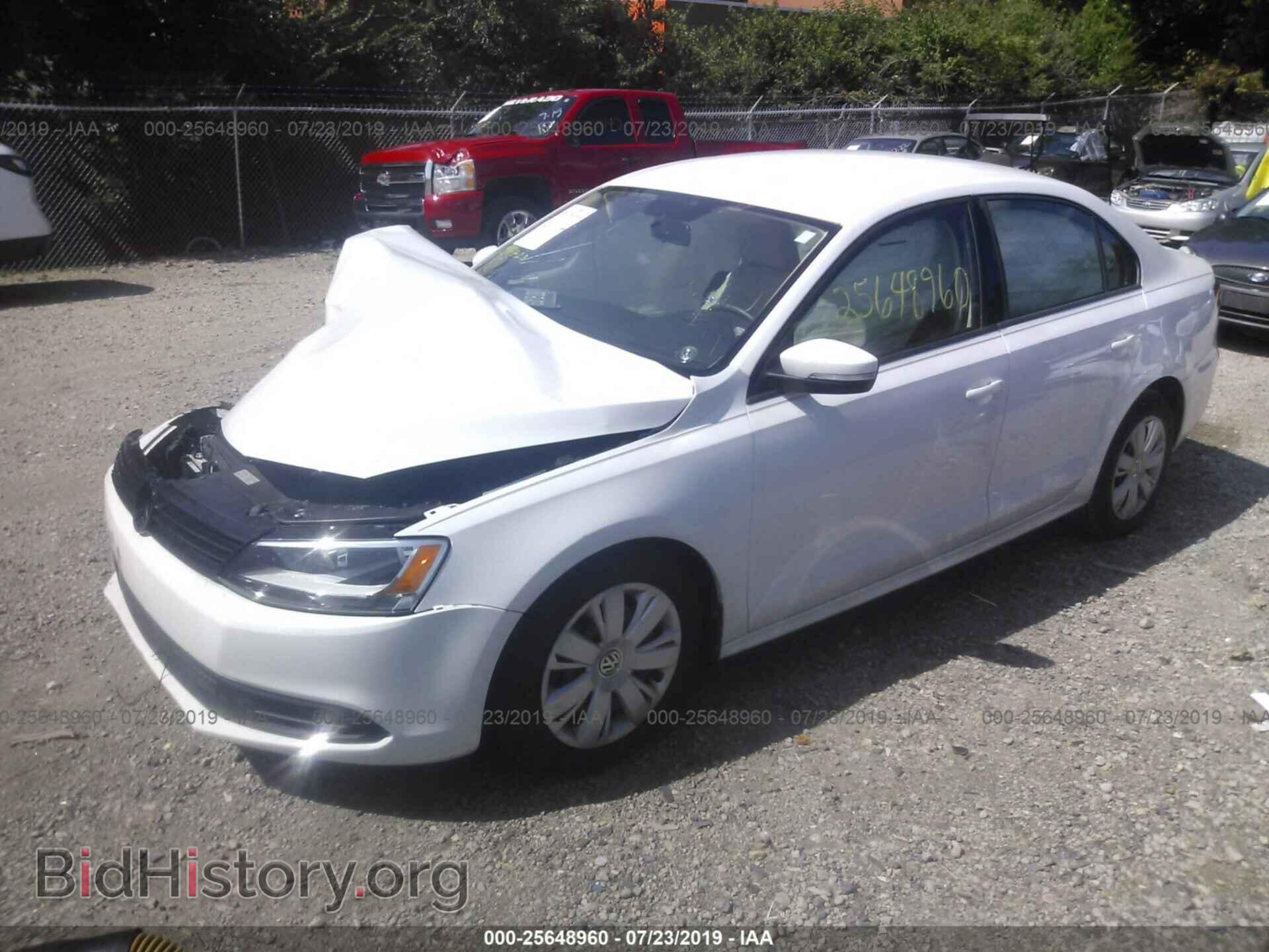 2014 VOLKSWAGEN JETTA - VIN: 3VWB07AJ1EM406413 - Фото 2