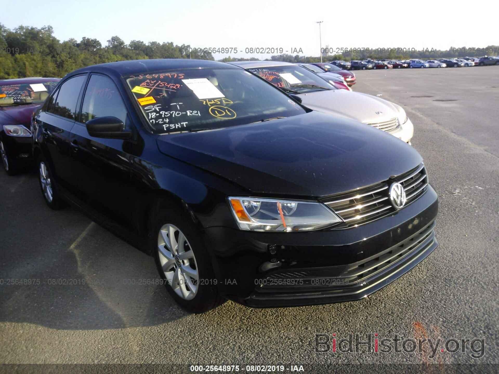 Фотография 3VWD17AJ2FM247635 - VOLKSWAGEN JETTA 2015